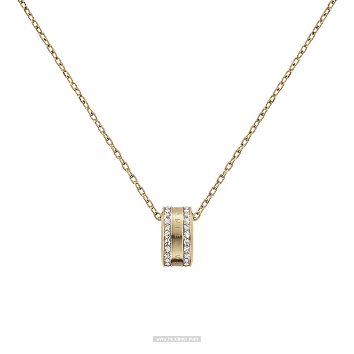 قیمت و خرید گردنبند زنانه دنیل ولینگتون(DANIEL WELLINGTON) مدل DW00400510 فشن (ست لباس) | اورجینال و اصلی