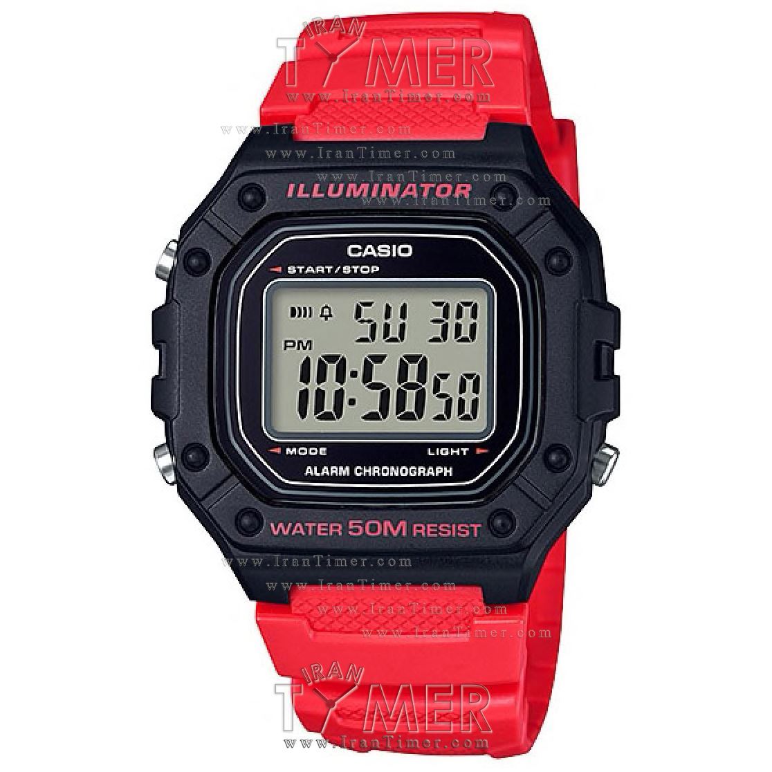 قیمت و خرید ساعت مچی مردانه زنانه کاسیو (CASIO) جنرال مدل W-218H-4BVDF اسپرت | اورجینال و اصلی