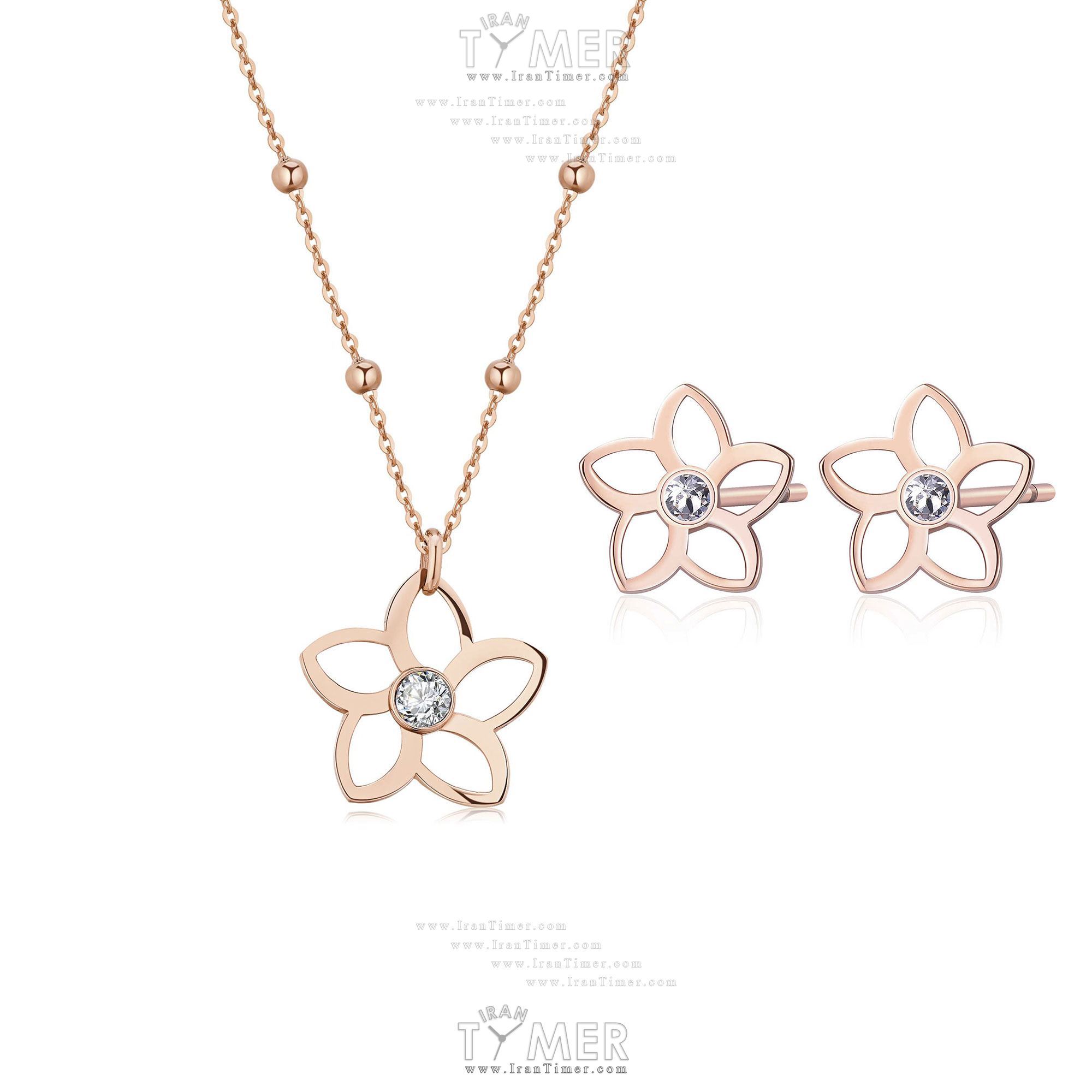 قیمت و خرید ست گردنبند گوشواره زنانه برازوی(BROSWAY) مدل BKE02-SET فشن (ست لباس) کلاسیک | اورجینال و اصلی