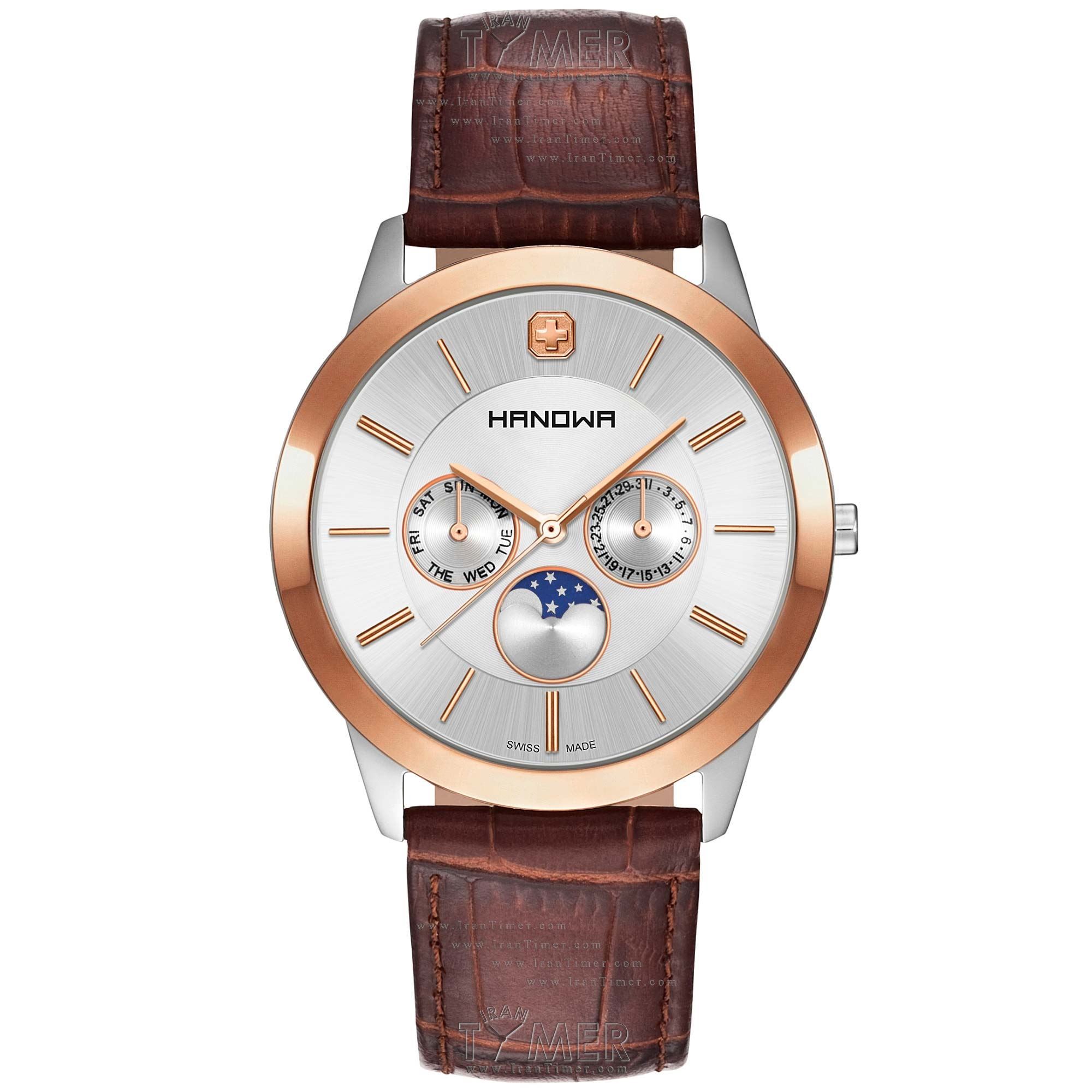 قیمت و خرید ساعت مچی مردانه هانوا(HANOWA) مدل 16-4056.12.001 کلاسیک | اورجینال و اصلی