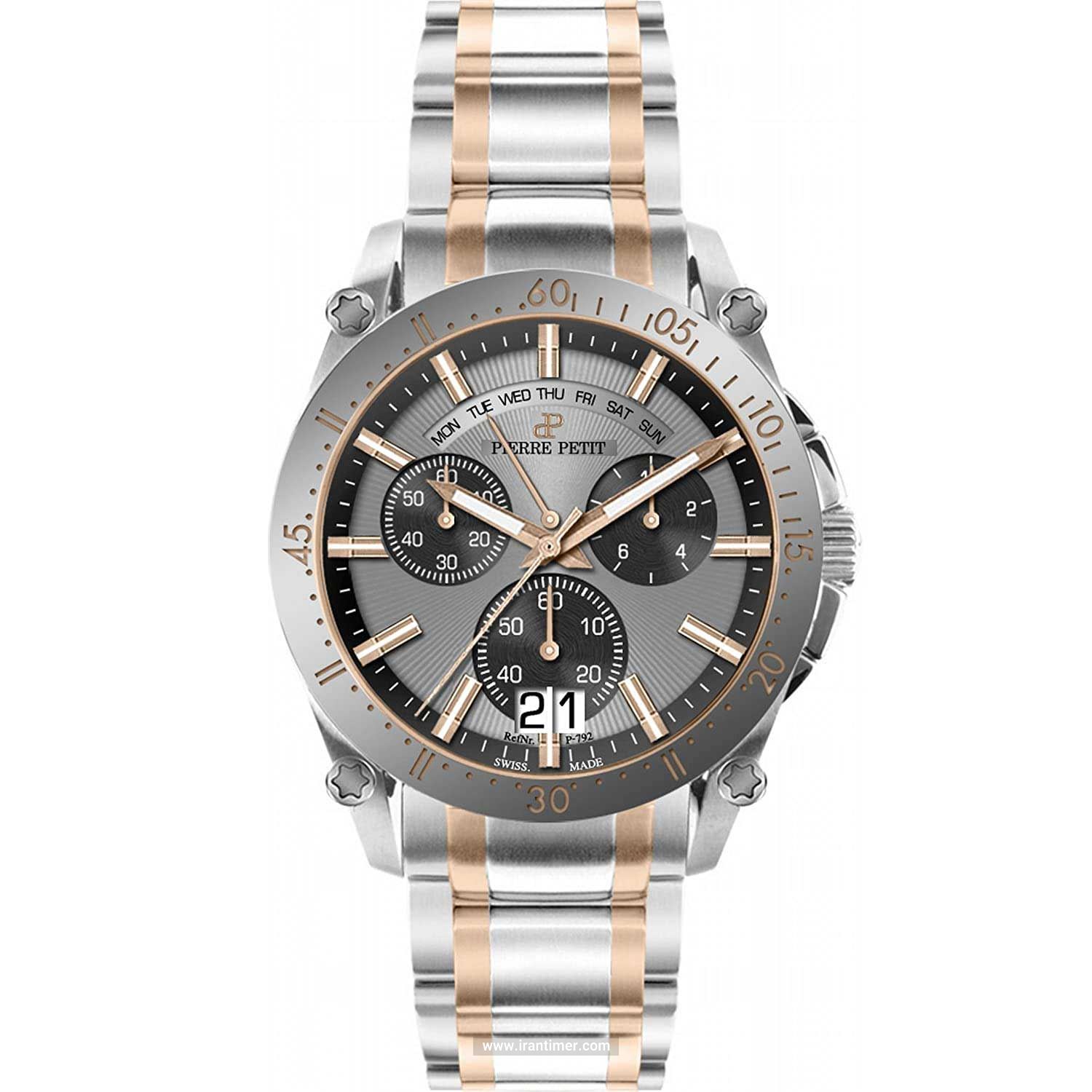 قیمت و خرید ساعت مچی مردانه پیرپتی(Pierre Petit) مدل P-792D کلاسیک | اورجینال و اصلی