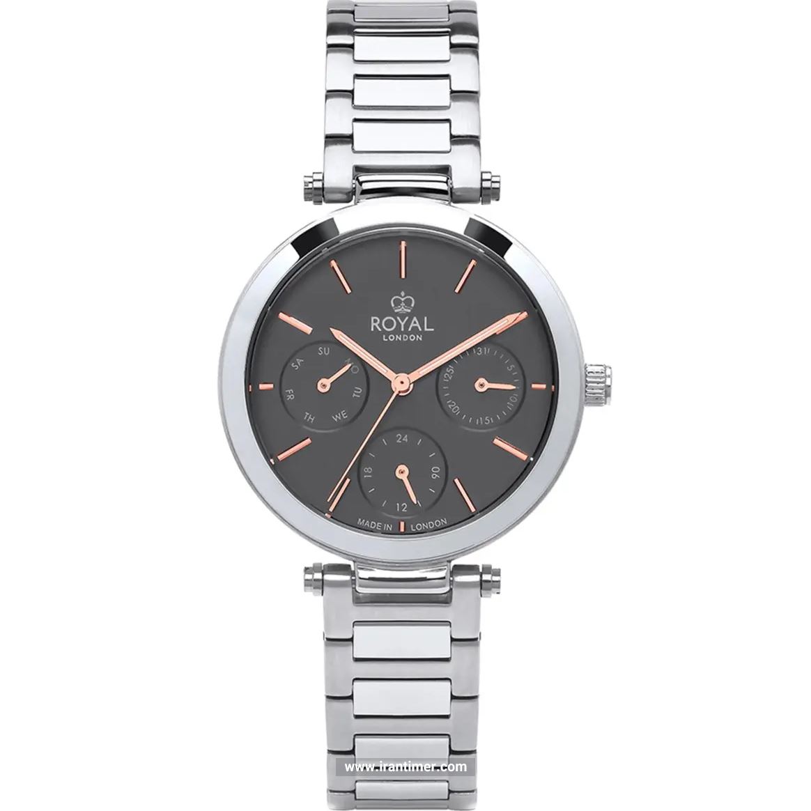 قیمت و خرید ساعت مچی زنانه رویال لندن(ROYAL LONDON) مدل 21408-01 کلاسیک | اورجینال و اصلی