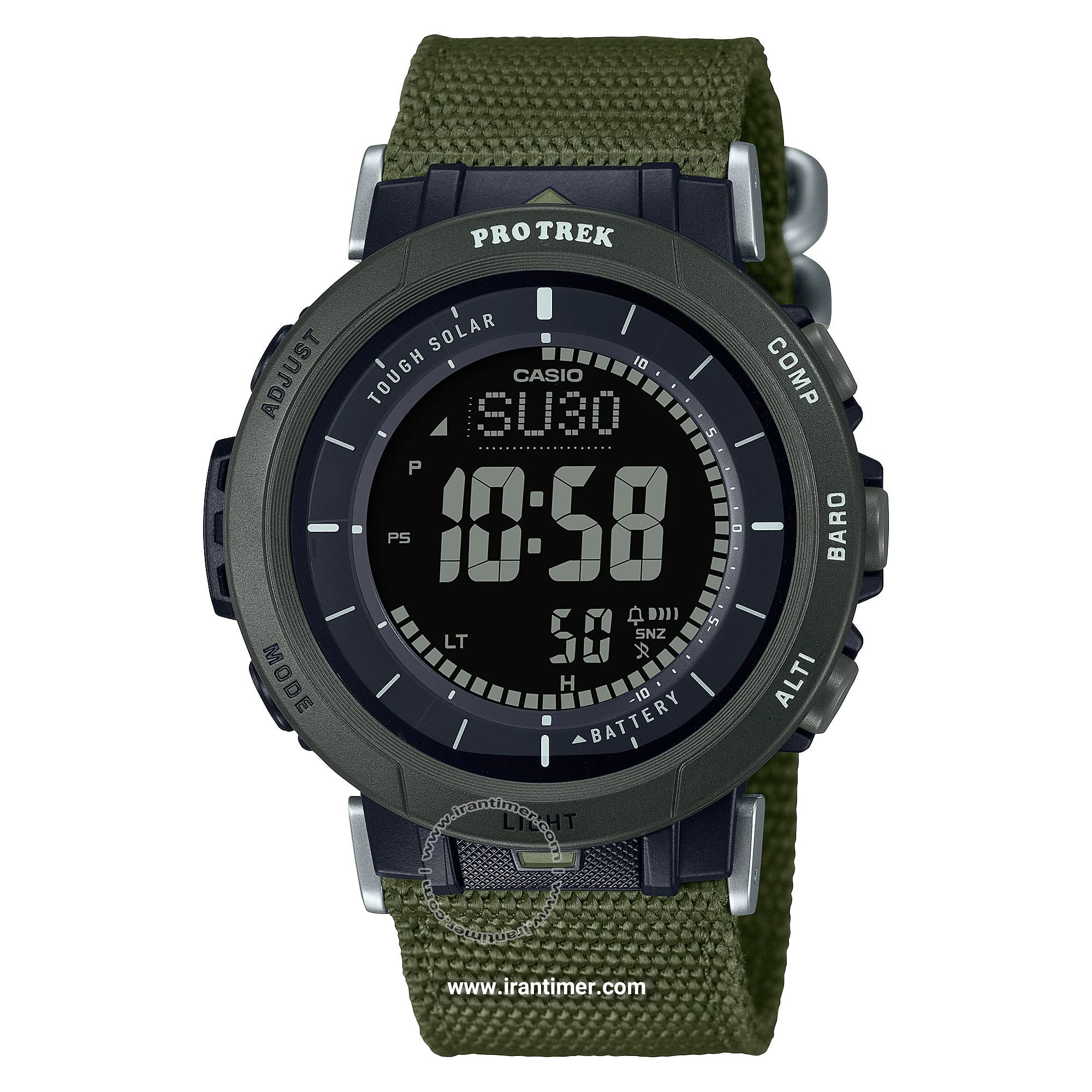 قیمت و خرید ساعت مچی مردانه کاسیو (CASIO) پروترک مدل PRG-30B-3DR اسپرت | اورجینال و اصلی