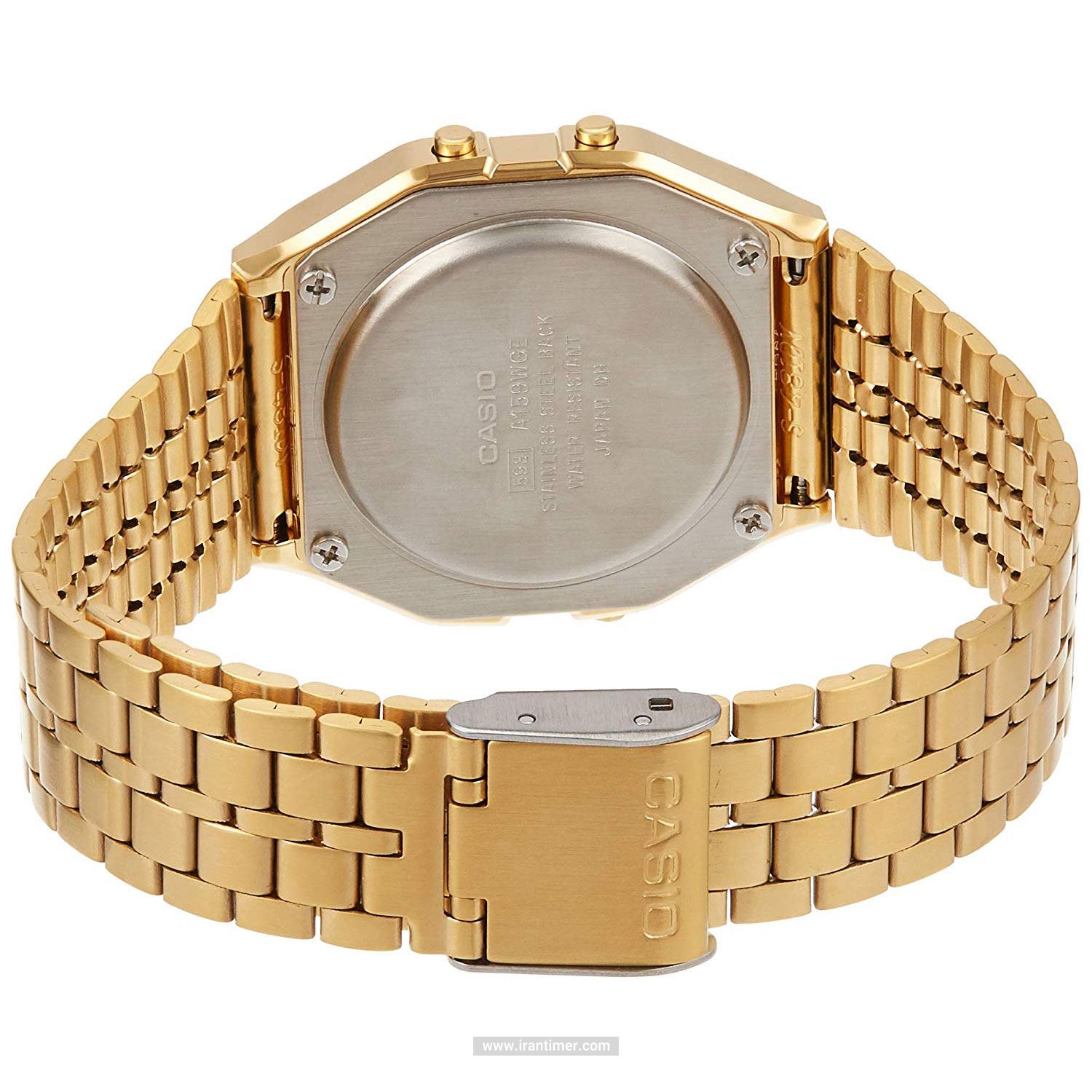 قیمت و خرید ساعت مچی مردانه زنانه کاسیو (CASIO) جنرال مدل A159WGEA-5DF کلاسیک | اورجینال و اصلی