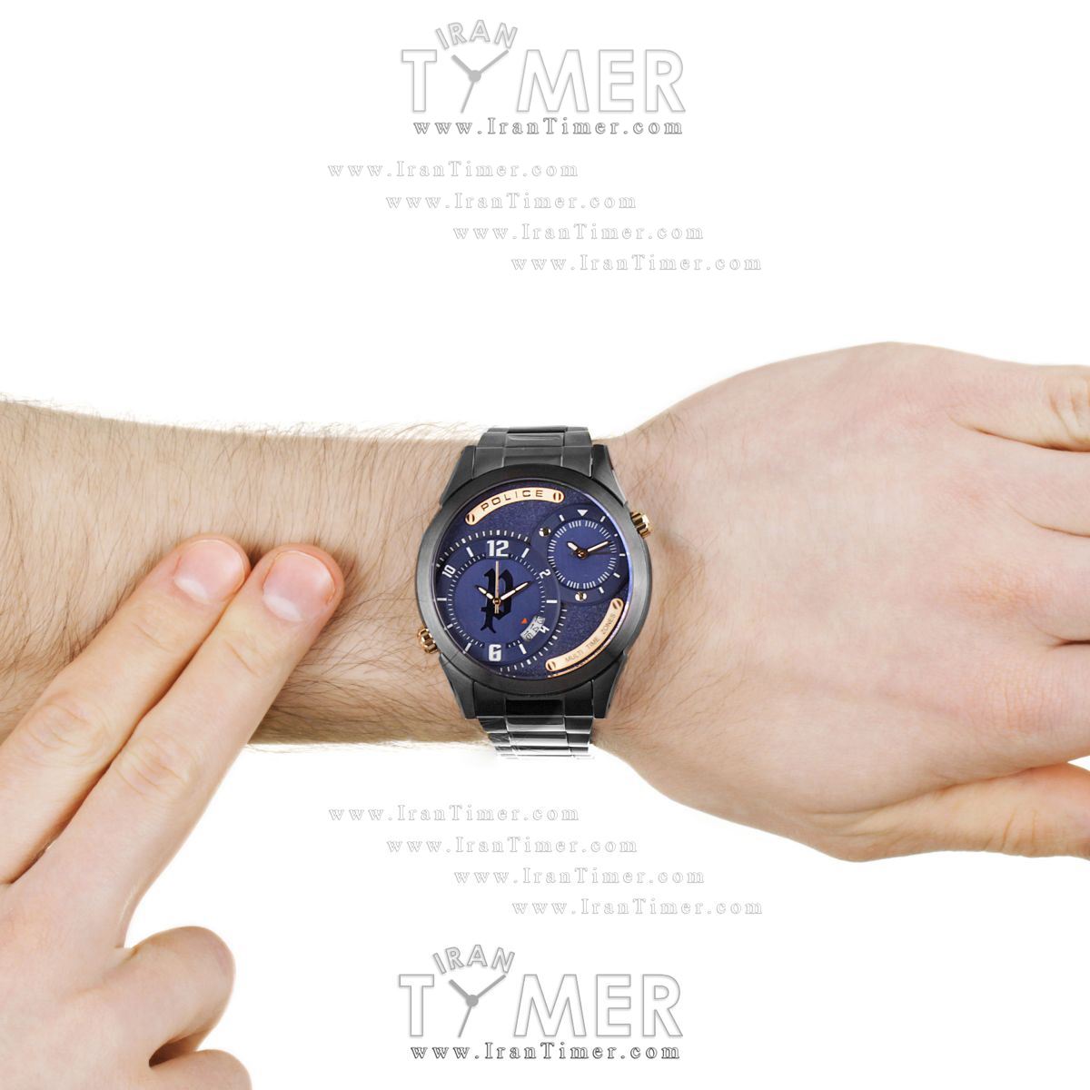 قیمت و خرید ساعت مچی مردانه پلیس(POLICE) مدل P14540JSU-03M اسپرت | اورجینال و اصلی