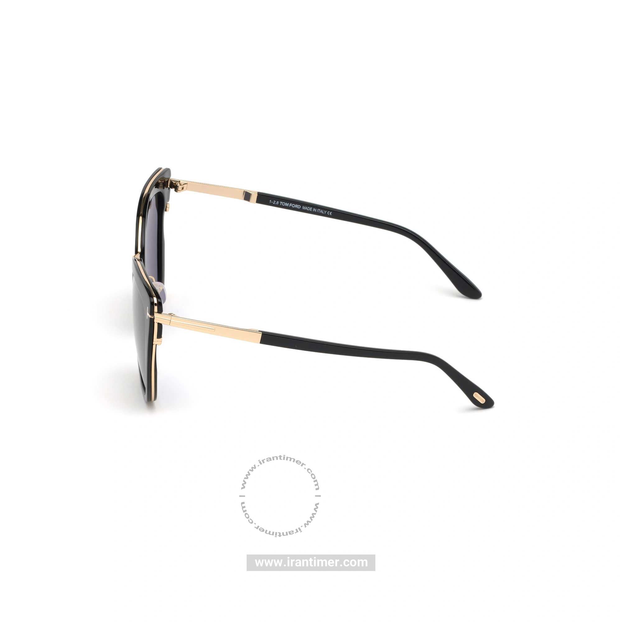 قیمت و خرید عینک آفتابی زنانه کلاسیک (TOM FORD) مدل FT 0717 01A 57 | اورجینال و اصلی