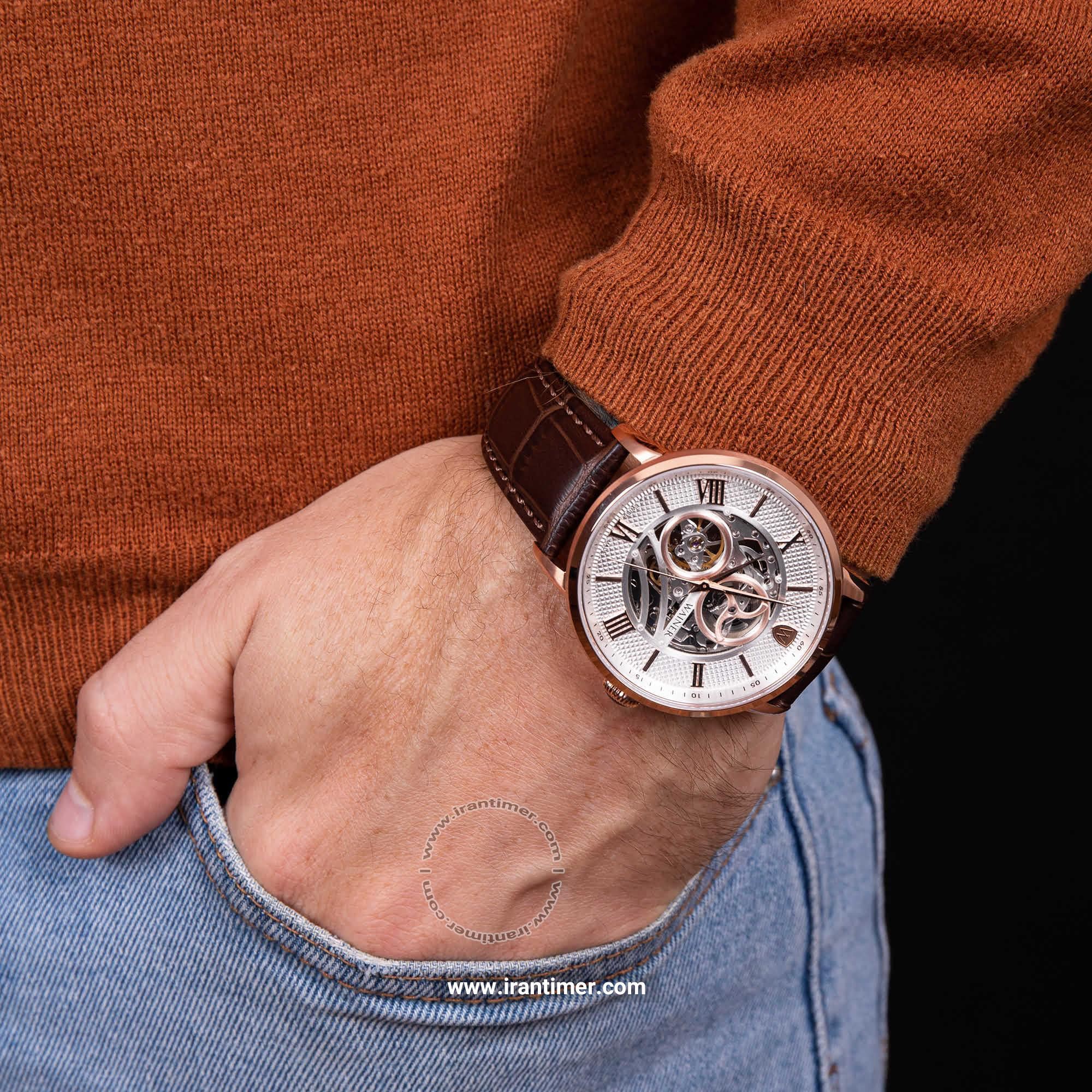 قیمت و خرید ساعت مچی مردانه واینر(WAINER) مدل WA.25125-B کلاسیک | اورجینال و اصلی