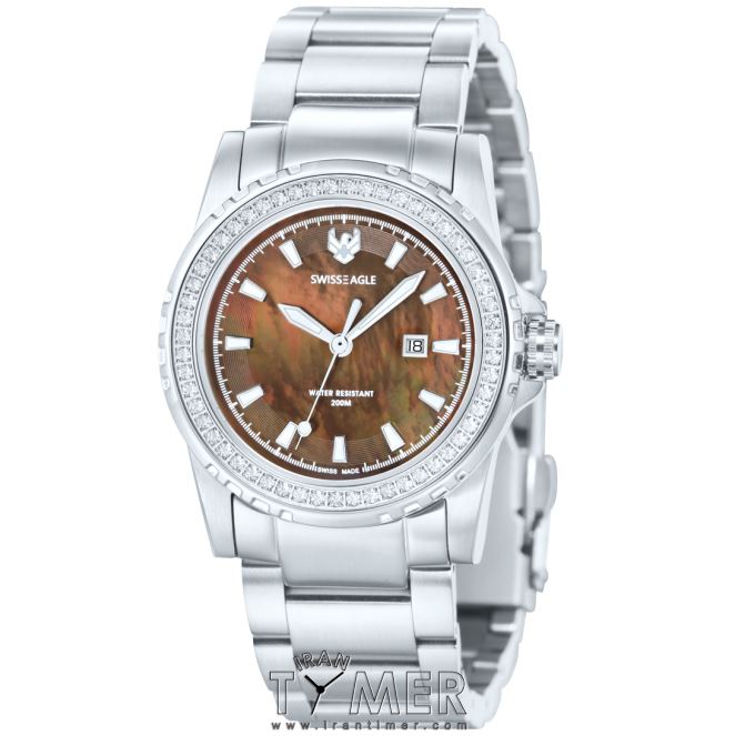 قیمت و خرید ساعت مچی زنانه سوئیس ایگل(SWISS EAGLE) مدل SE6010-33 کلاسیک | اورجینال و اصلی