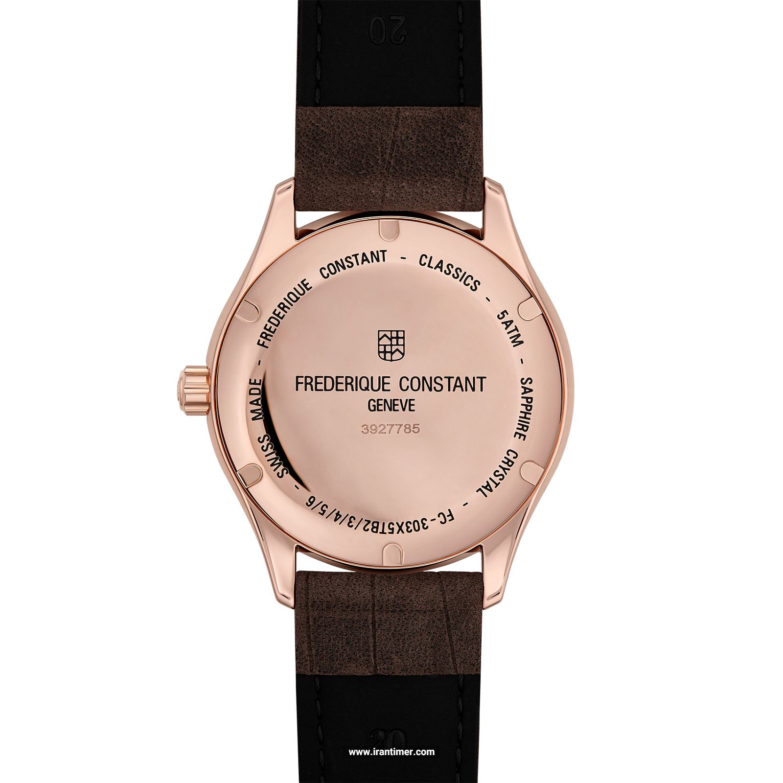 قیمت و خرید ساعت مچی مردانه فردریک کنستانت(FREDERIQUE CONSTANT) مدل FC-303GR5B4 کلاسیک | اورجینال و اصلی