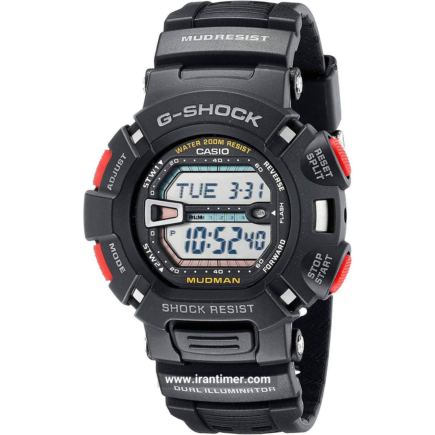 قیمت و خرید ساعت مچی مردانه کاسیو (CASIO) جی شاک مدل G-9000-1VDR اسپرت | اورجینال و اصلی