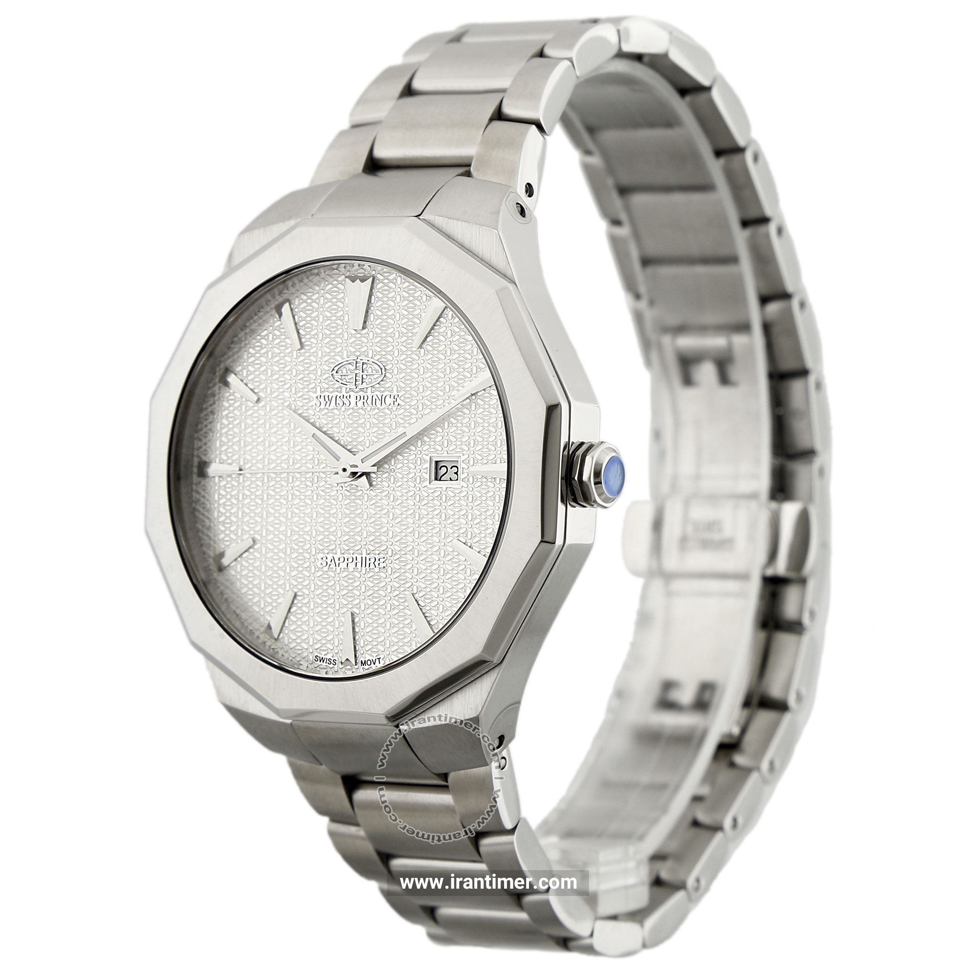 قیمت و خرید ساعت مچی مردانه سوئیس پرنس(Swiss Prince) مدل 2002G-MEN-SILVER کلاسیک | اورجینال و اصلی