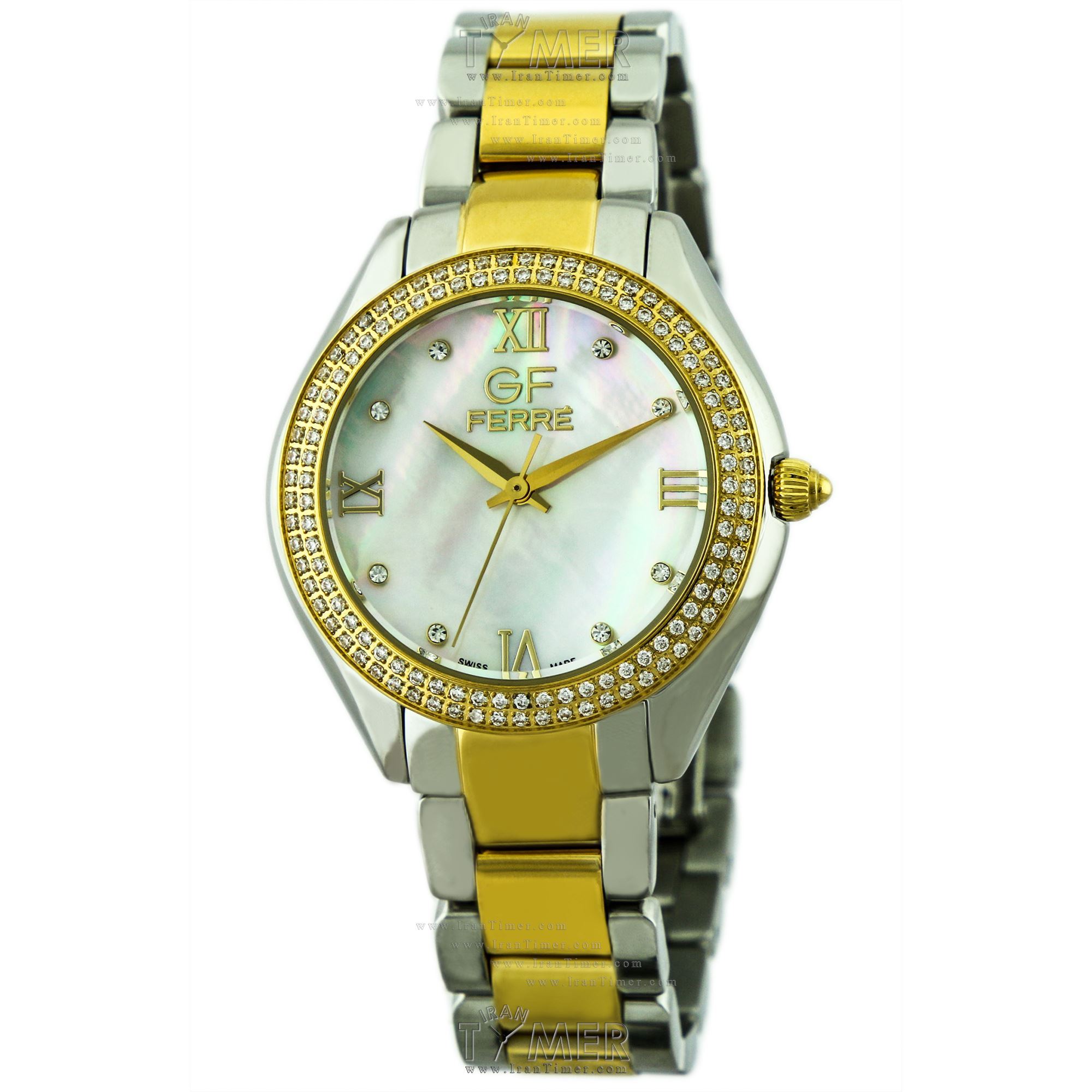 قیمت و خرید ساعت مچی زنانه جی اف فره(GF FERRE) مدل GF.TG10317.1.F کلاسیک | اورجینال و اصلی