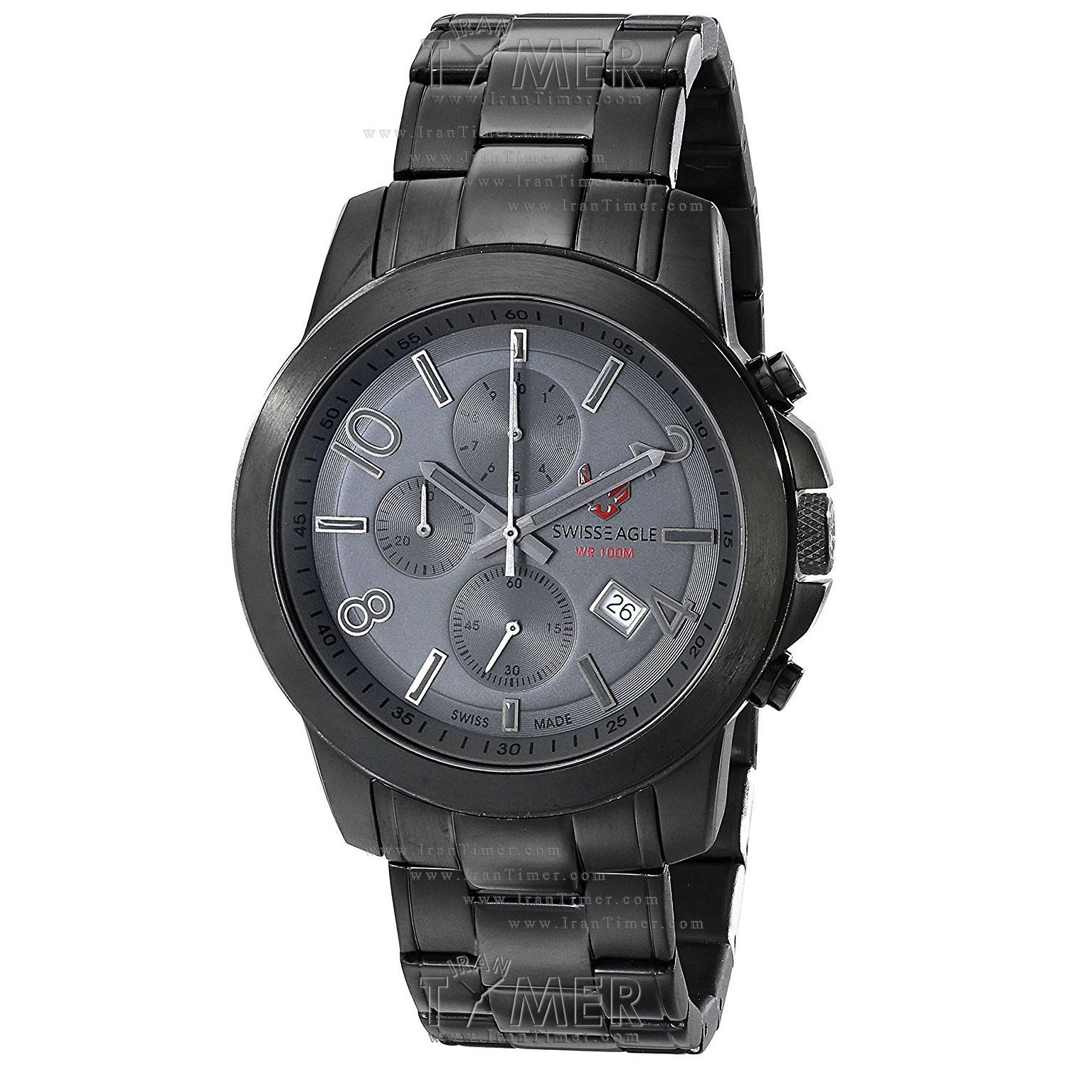 قیمت و خرید ساعت مچی مردانه سوئیس ایگل(SWISS EAGLE) مدل SE9054-88 کلاسیک | اورجینال و اصلی