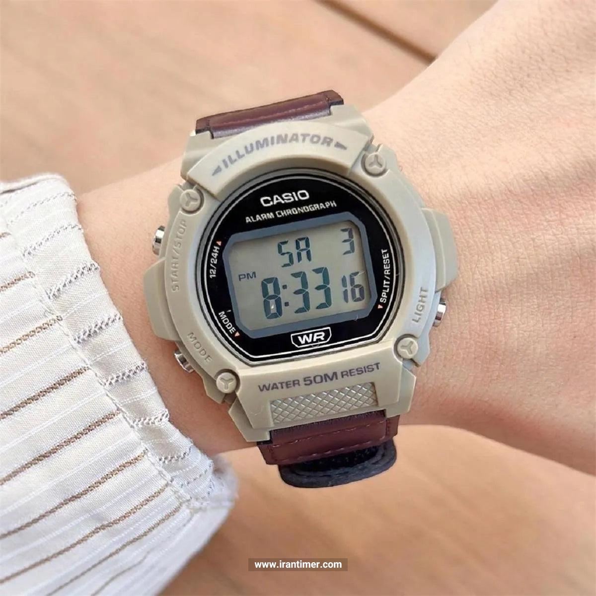 قیمت و خرید ساعت مچی مردانه کاسیو (CASIO) مدل W-219HB-5AVDF اسپرت | اورجینال و اصلی