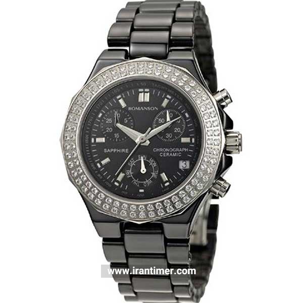 قیمت و خرید ساعت مچی زنانه رومانسون(ROMANSON) مدل TM1231QM1BA32W-BK کلاسیک فشن | اورجینال و اصلی