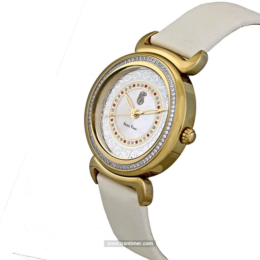 قیمت و خرید ساعت مچی زنانه سوئیس تایم(SWISS TIME) مدل ST 601L-GP فشن | اورجینال و اصلی