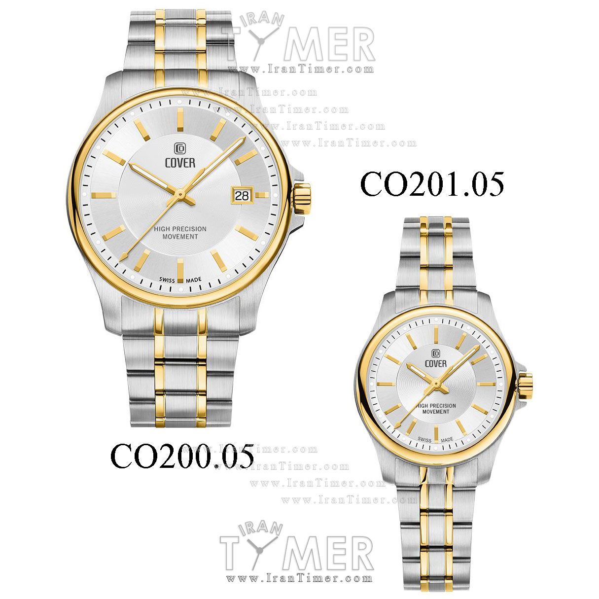 قیمت و خرید ساعت مچی زنانه کاور(COVER) مدل CO201.05 کلاسیک | اورجینال و اصلی