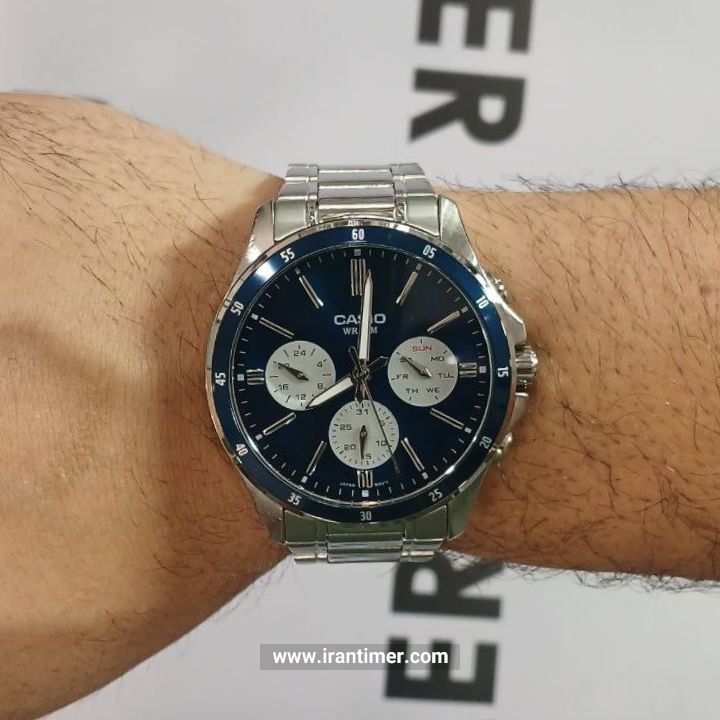 قیمت و خرید ساعت مچی مردانه کاسیو (CASIO) جنرال مدل MTP-1374D-2A3VDF کلاسیک | اورجینال و اصلی