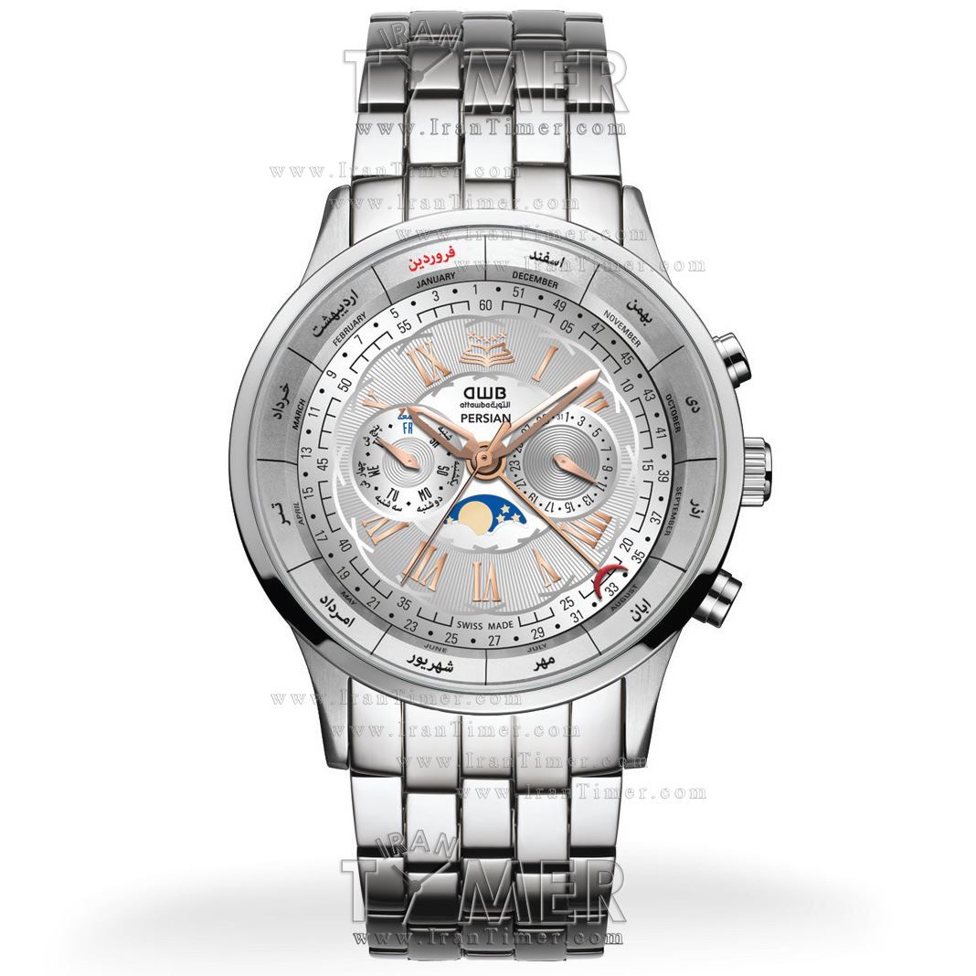 قیمت و خرید ساعت مچی مردانه ای دبلیو بی(AWB) مدل ORS-410-13S کلاسیک | اورجینال و اصلی