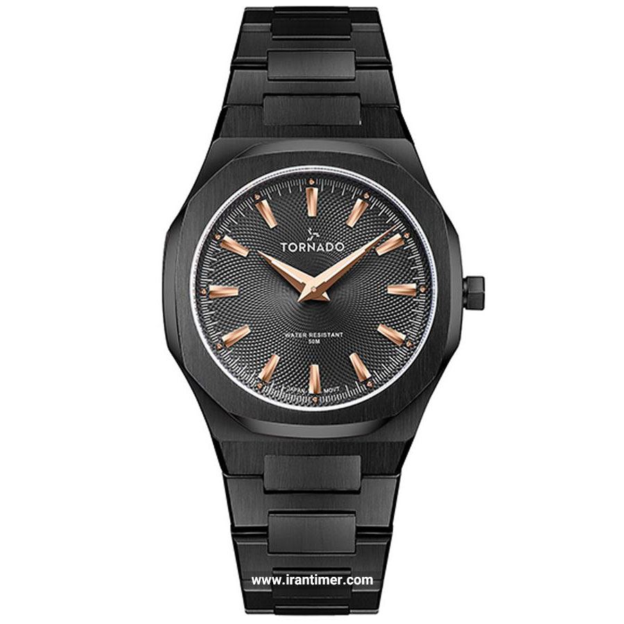 قیمت و خرید ساعت مچی مردانه تورنادو(Tornado) مدل T21003-BBBBK کلاسیک | اورجینال و اصلی
