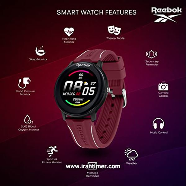 قیمت و خرید ساعت مچی مردانه زنانه ریباک(REEBOK) مدل RV-ATF-U0-PBIR-BB اسپرت | اورجینال و اصلی