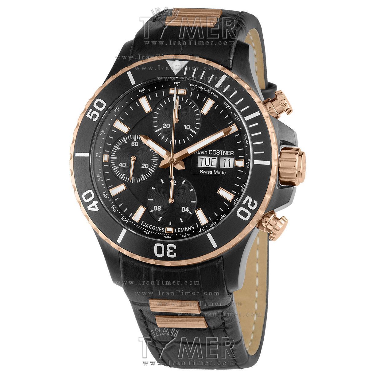 قیمت و خرید ساعت مچی مردانه ژاک لمن(JACQUES LEMANS) مدل KC-101A کلاسیک اسپرت | اورجینال و اصلی