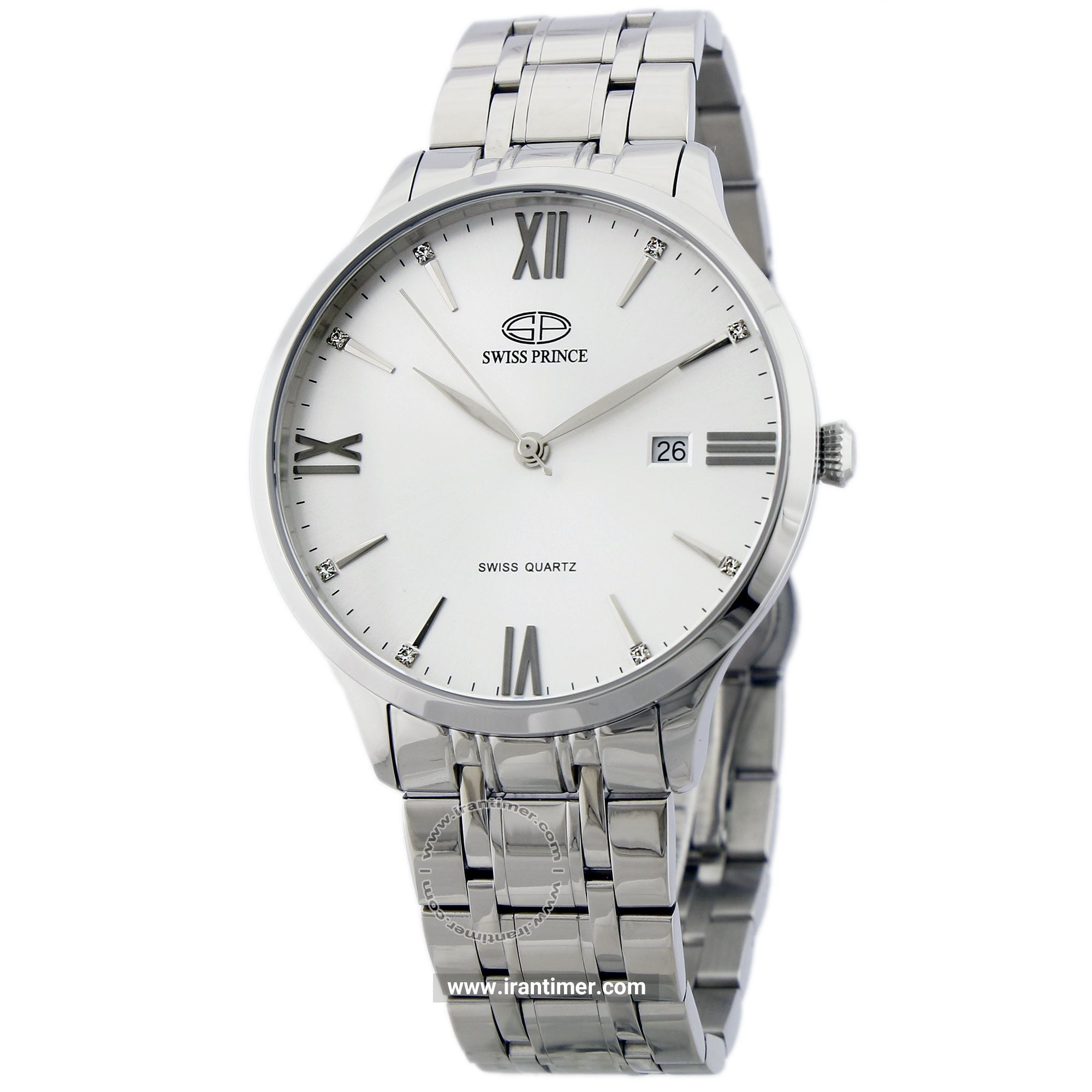 قیمت و خرید ساعت مچی مردانه سوئیس پرنس(Swiss Prince) مدل 000815M-SSS کلاسیک | اورجینال و اصلی