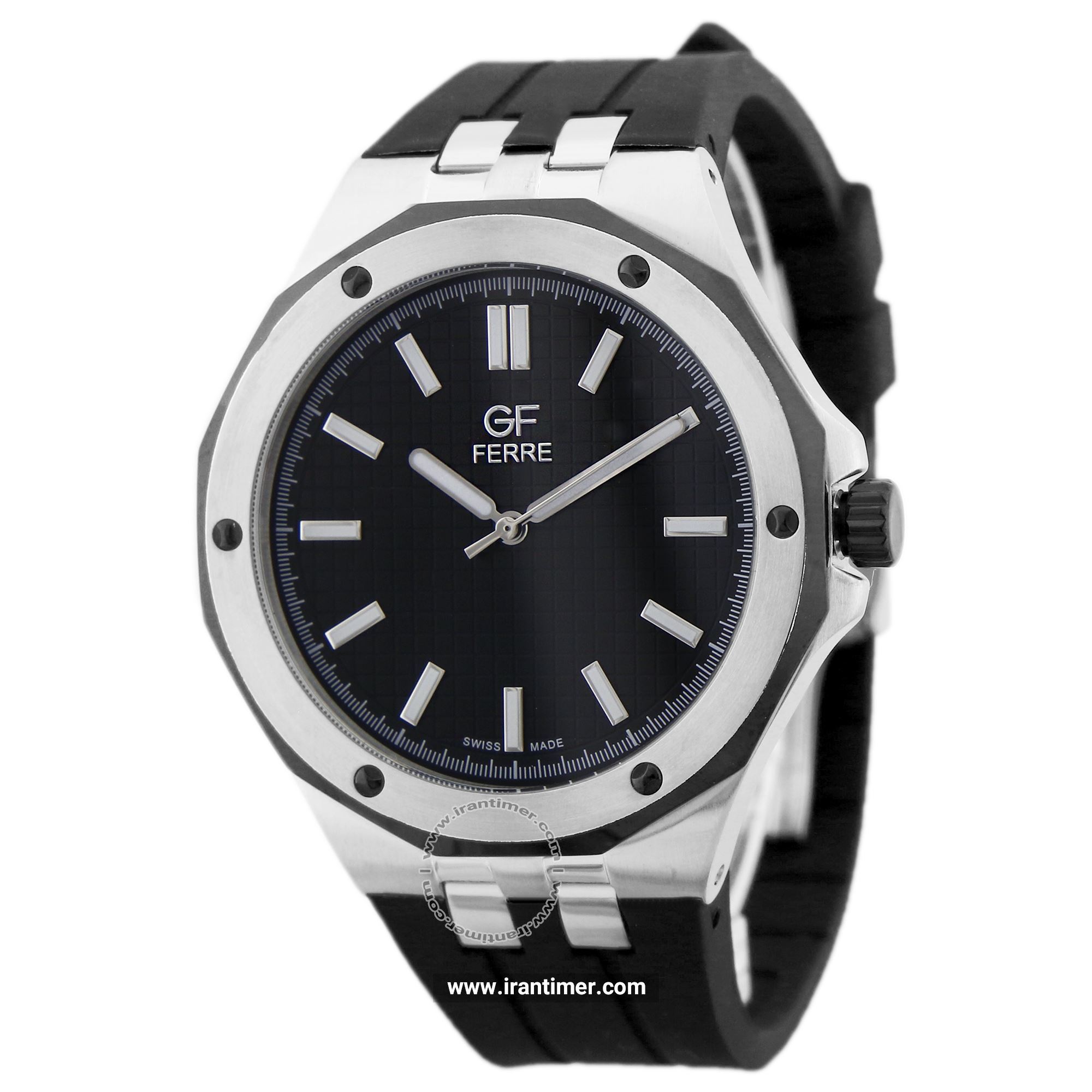 قیمت و خرید ساعت مچی مردانه جی اف فره(GF FERRE) مدل GFSSBK8161G اسپرت | اورجینال و اصلی
