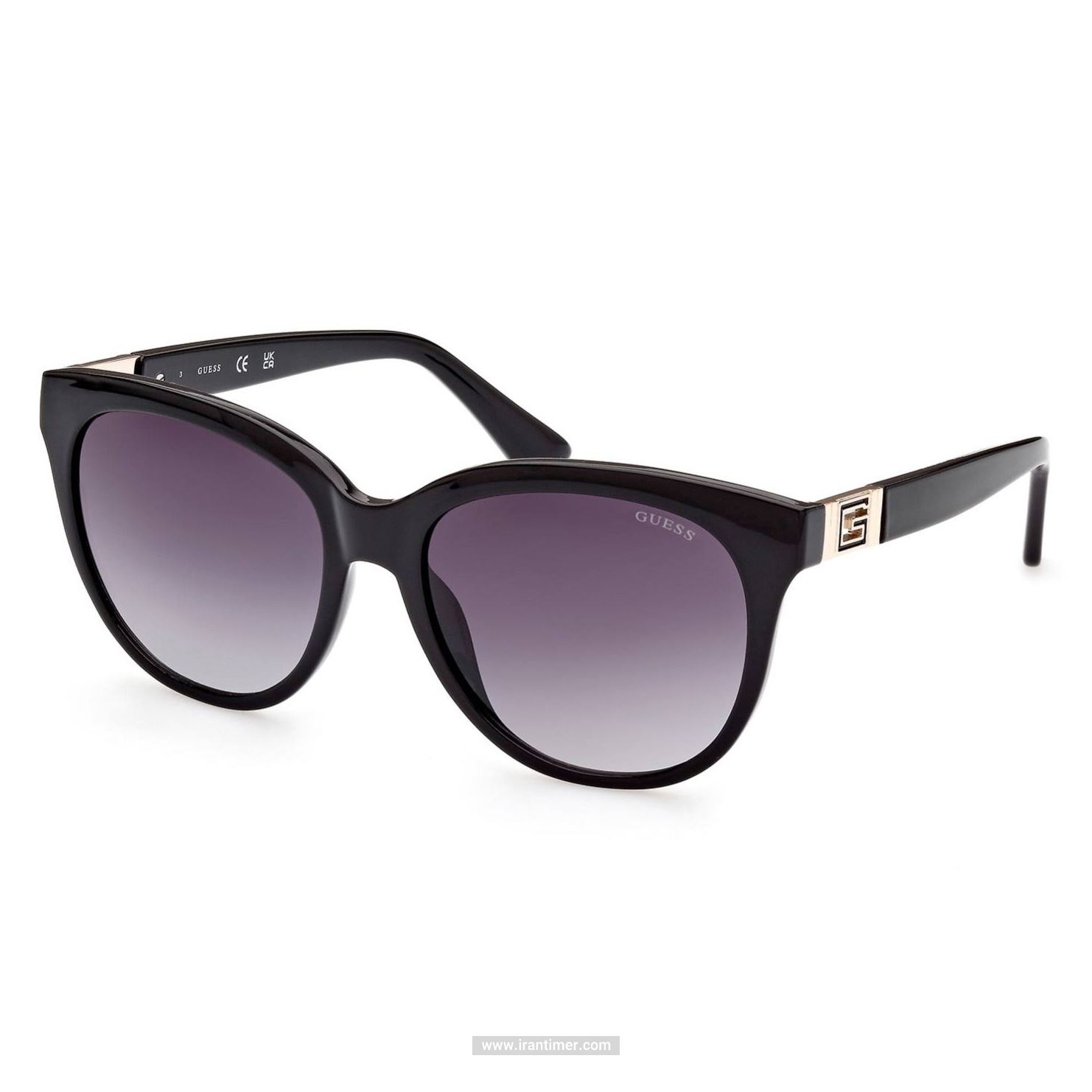قیمت و خرید عینک آفتابی زنانه کلاسیک (guess) مدل GU S 7850 01B 56 | اورجینال و اصلی