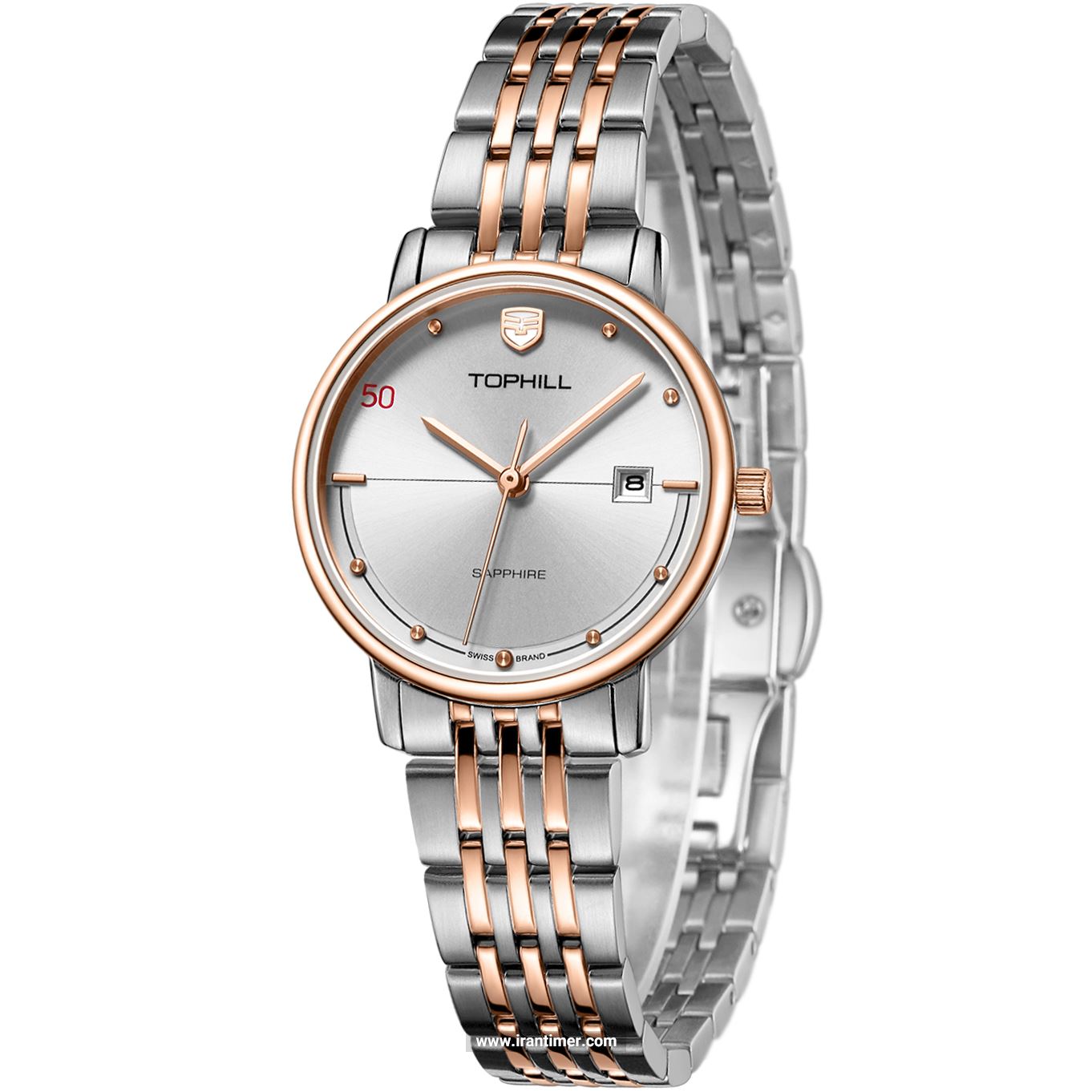 قیمت و خرید ساعت مچی زنانه تاپ هیل(TOPHILL) مدل TA033L.S7252 کلاسیک | اورجینال و اصلی