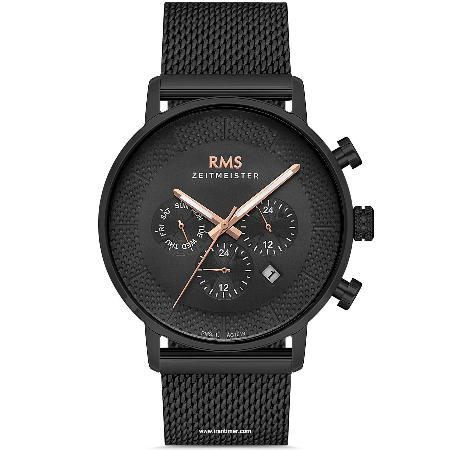 قیمت و خرید ساعت مچی مردانه آر ام اس زیمستر(RMS ZEITMEISTER) مدل RMS.1.AG1519.05 کلاسیک | اورجینال و اصلی