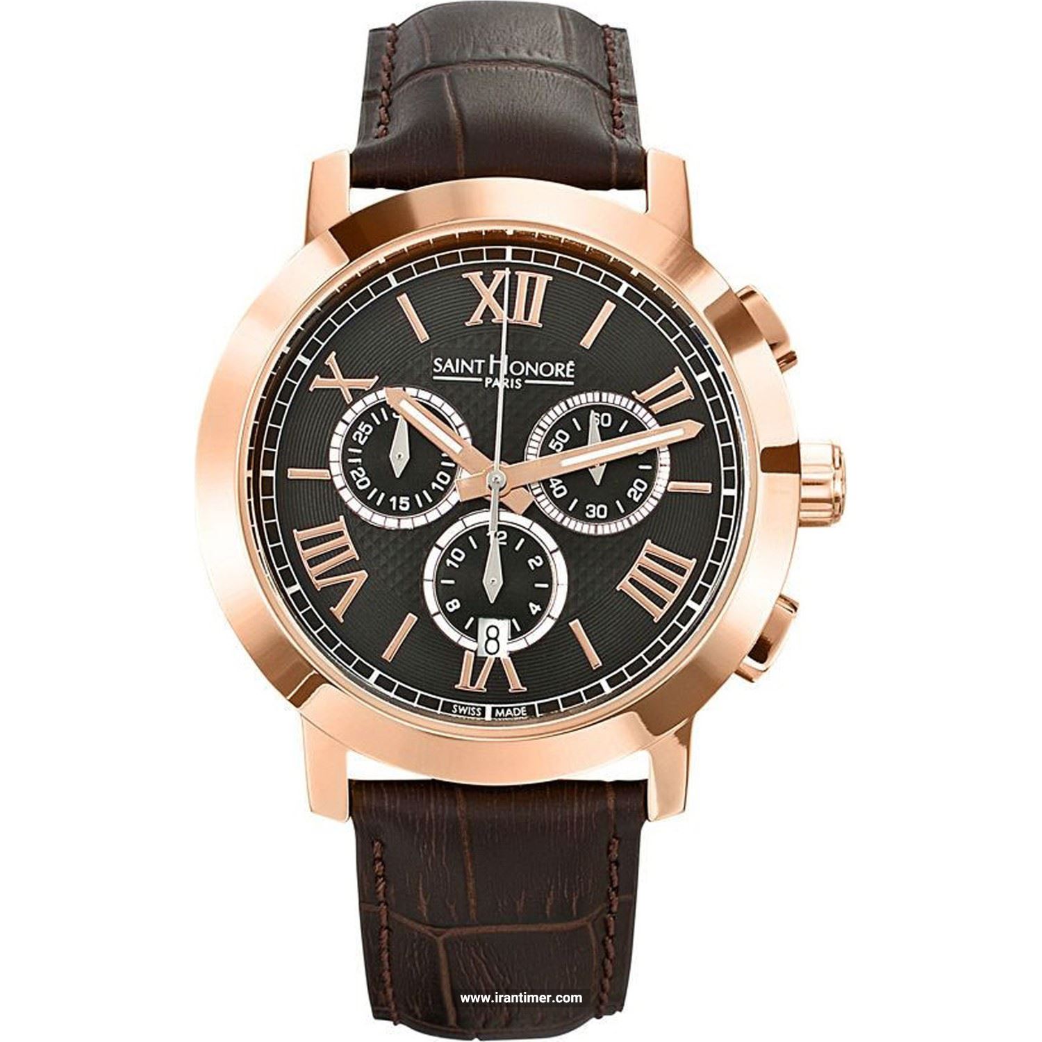 قیمت و خرید ساعت مچی مردانه سانتا نوره (SAINT HONORE) مدل 886020 8NRFR کلاسیک | اورجینال و اصلی