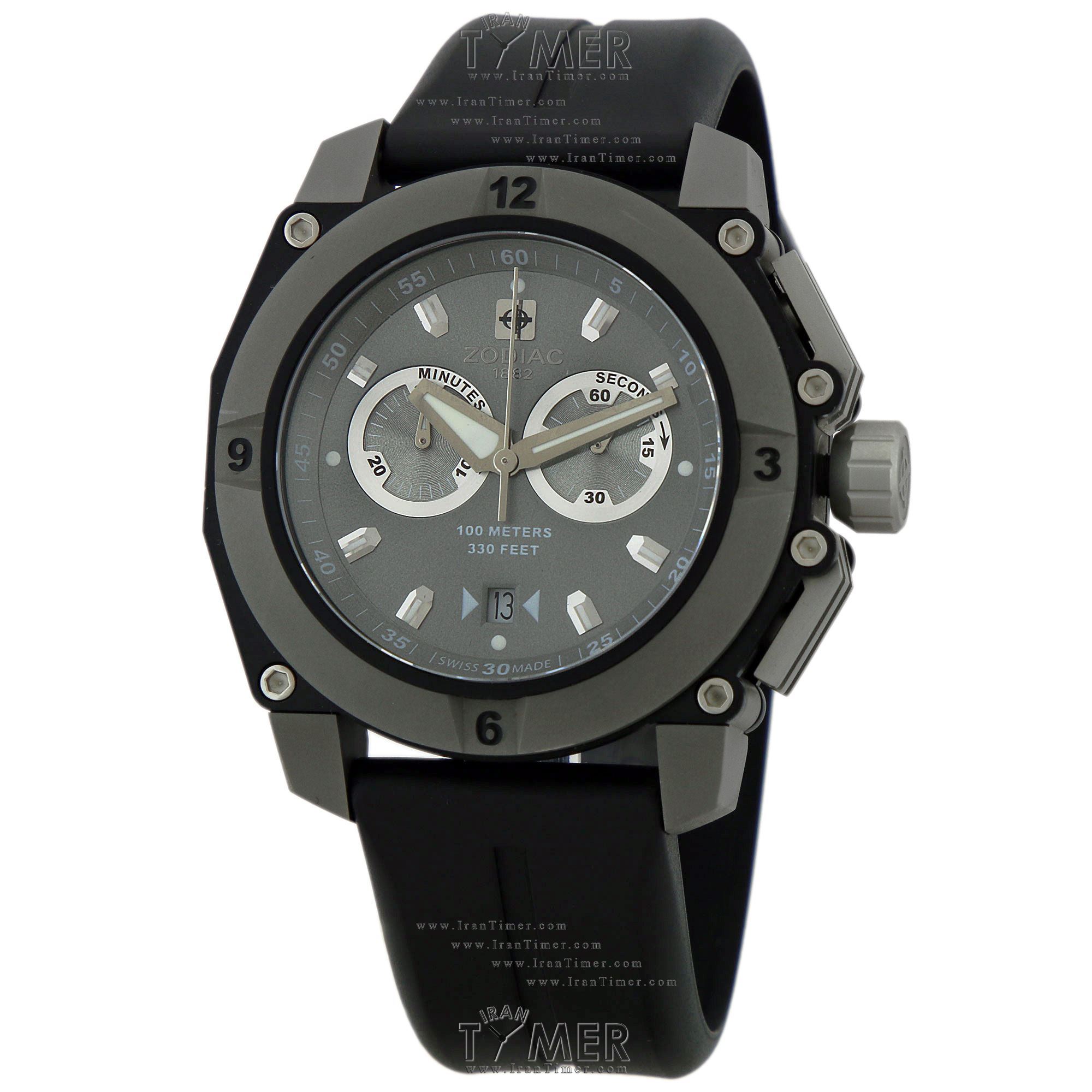 قیمت و خرید ساعت مچی مردانه زودیاک(ZODIAC) مدل ZO6700-01 اسپرت | اورجینال و اصلی