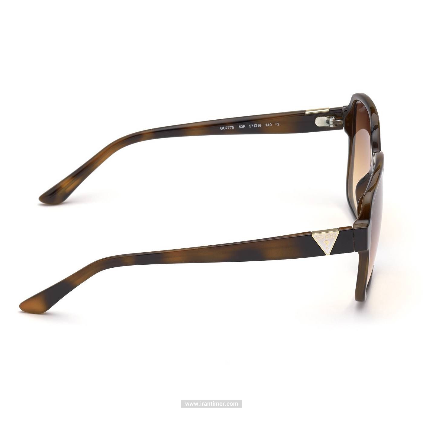 قیمت و خرید عینک آفتابی زنانه کلاسیک (guess) مدل GU S 7775 53F 57 | اورجینال و اصلی