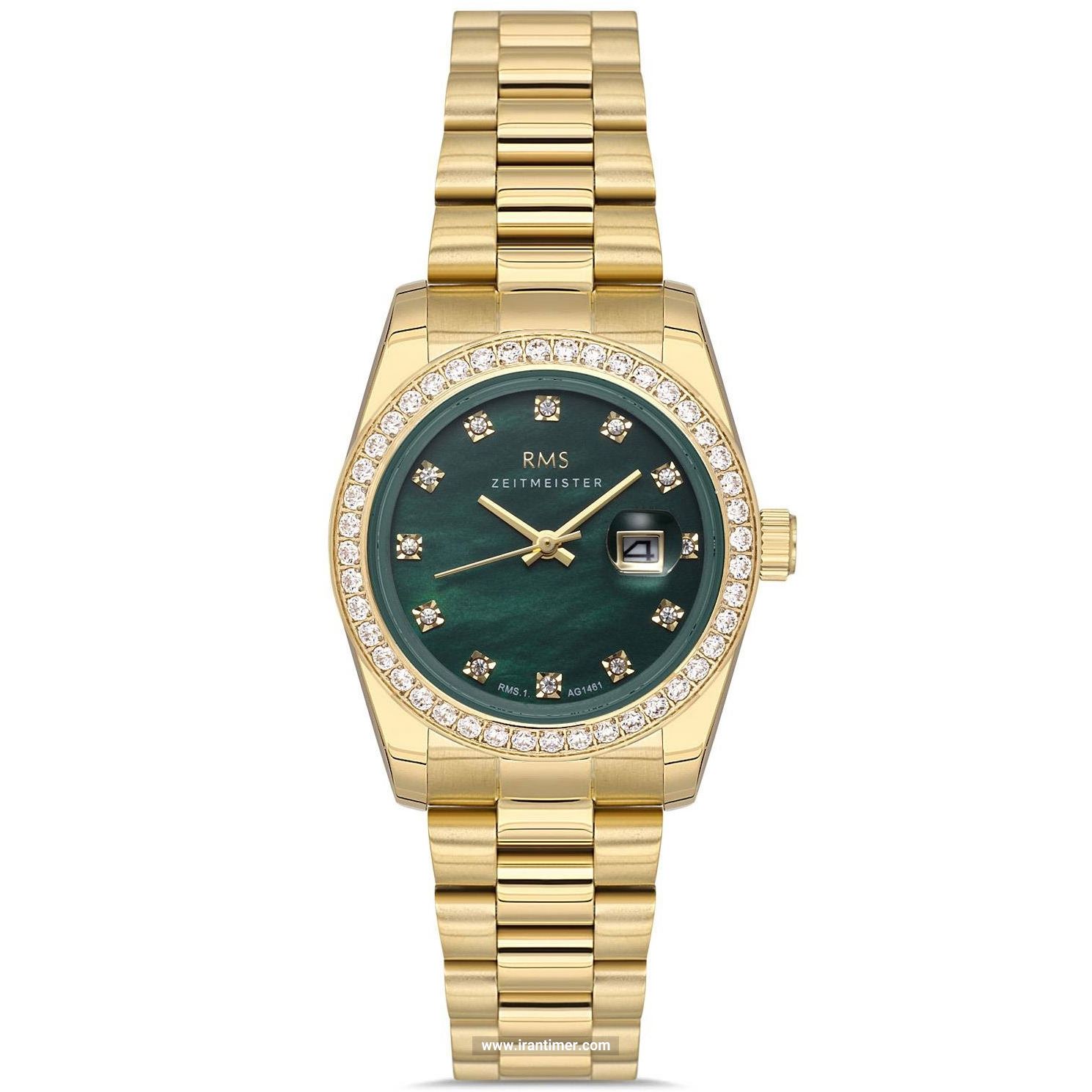 قیمت و خرید ساعت مچی زنانه آر ام اس زیمستر(RMS ZEITMEISTER) مدل RMS.1.AG1461.14 فشن | اورجینال و اصلی