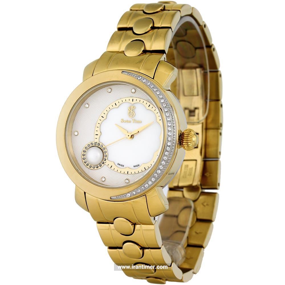 قیمت و خرید ساعت مچی زنانه سوئیس تایم(SWISS TIME) مدل ST 765-GP فشن | اورجینال و اصلی
