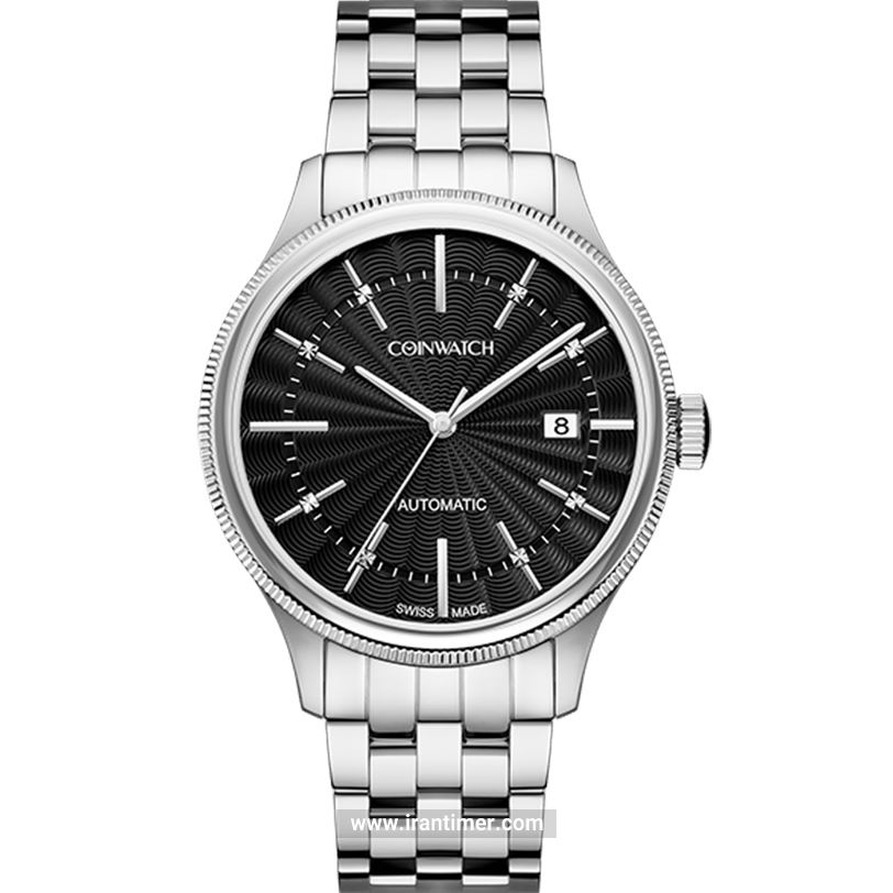 قیمت و خرید ساعت مچی مردانه کوین واچ(COINWATCH) مدل C198SBK کلاسیک | اورجینال و اصلی