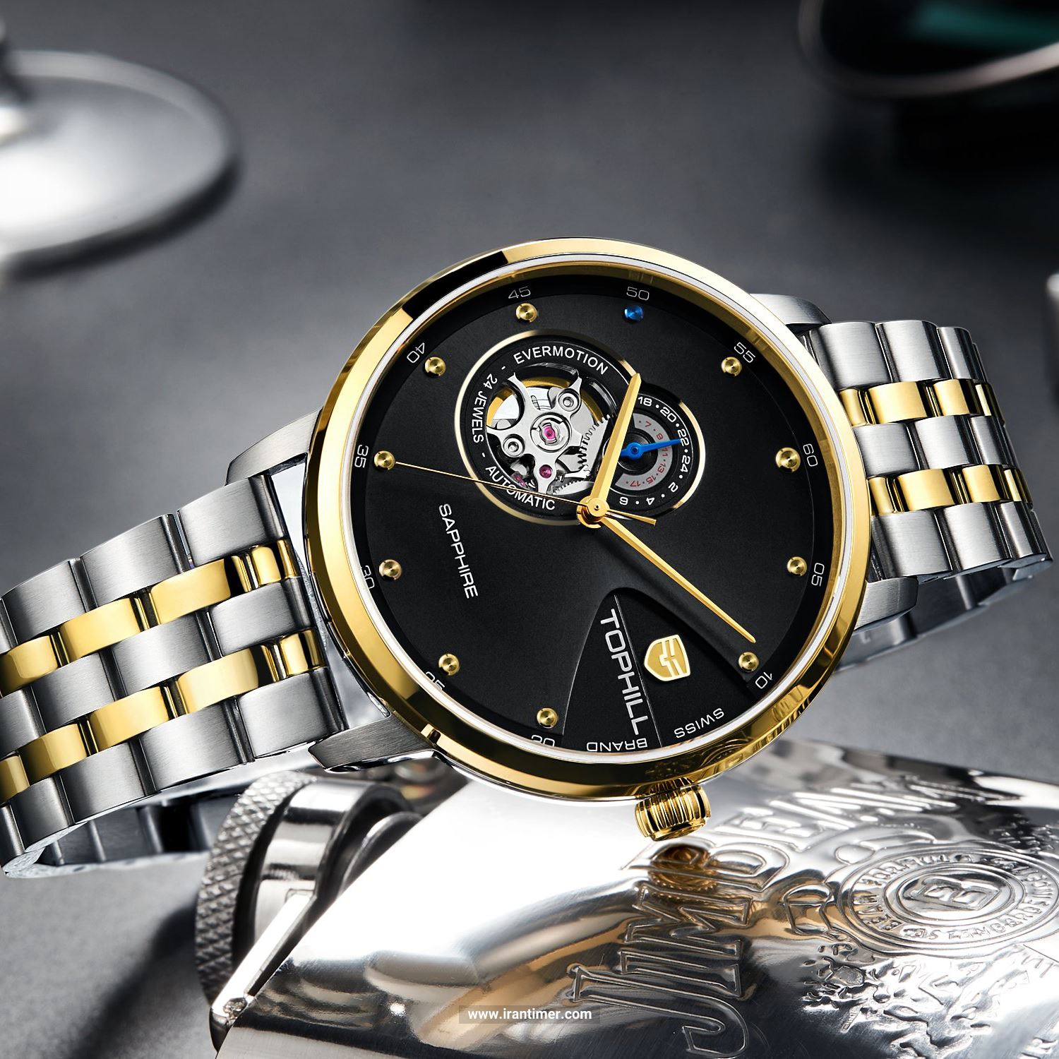 قیمت و خرید ساعت مچی مردانه تاپ هیل(TOPHILL) مدل TW060G.S6158 کلاسیک | اورجینال و اصلی