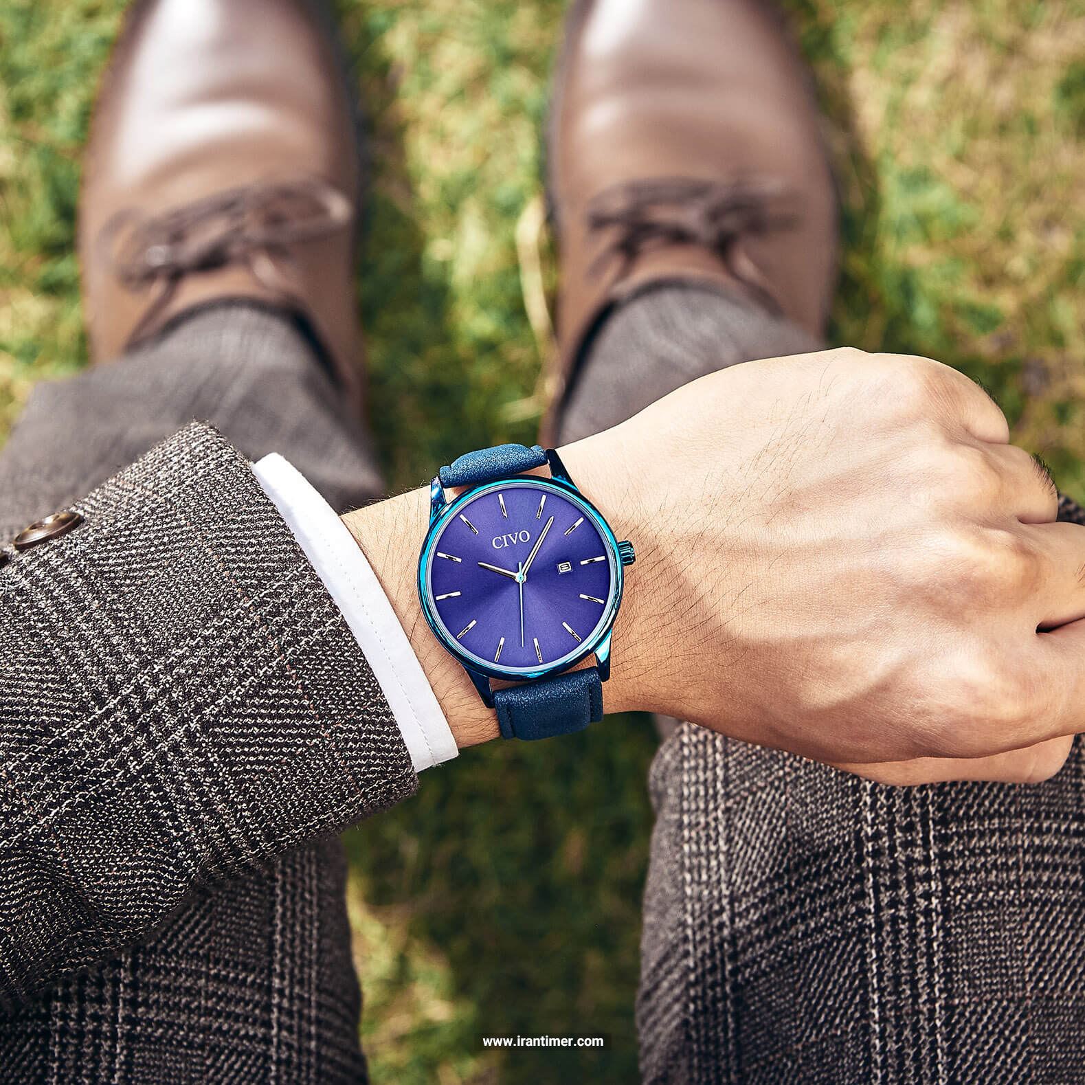 قیمت و خرید ساعت مچی مردانه سیوو(CIVO) مدل 1127755 کلاسیک | اورجینال و اصلی