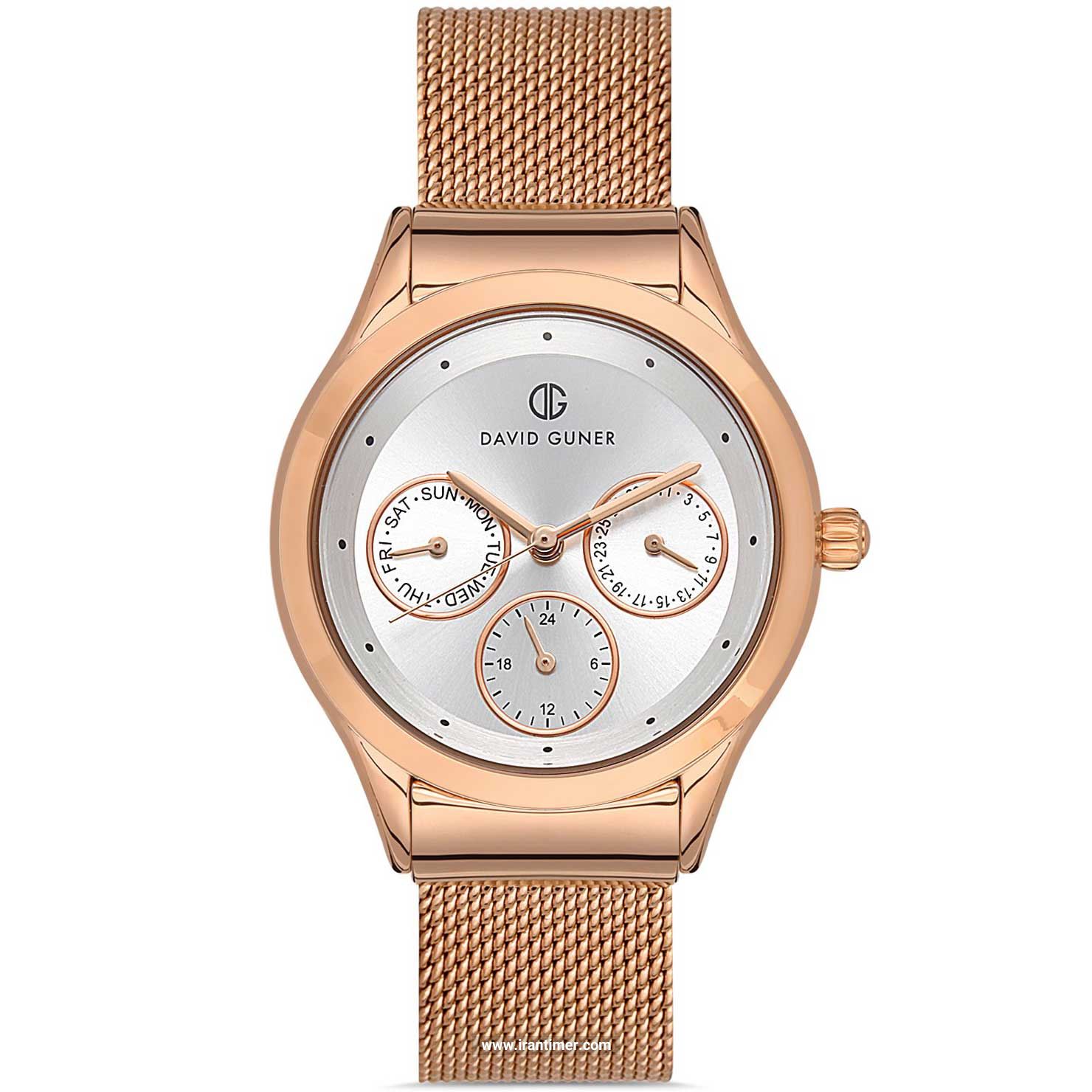 قیمت و خرید ساعت مچی زنانه دیوید گانر(David Guner) مدل DG-8276LC-C1 کلاسیک | اورجینال و اصلی