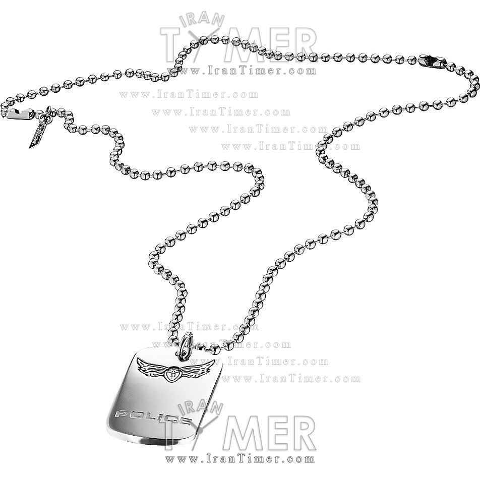 قیمت و خرید گردنبند مردانه پلیس(POLICE) مدل PJ24229PSS-01 اسپرت (ورزشی) کلاسیک | اورجینال و اصلی