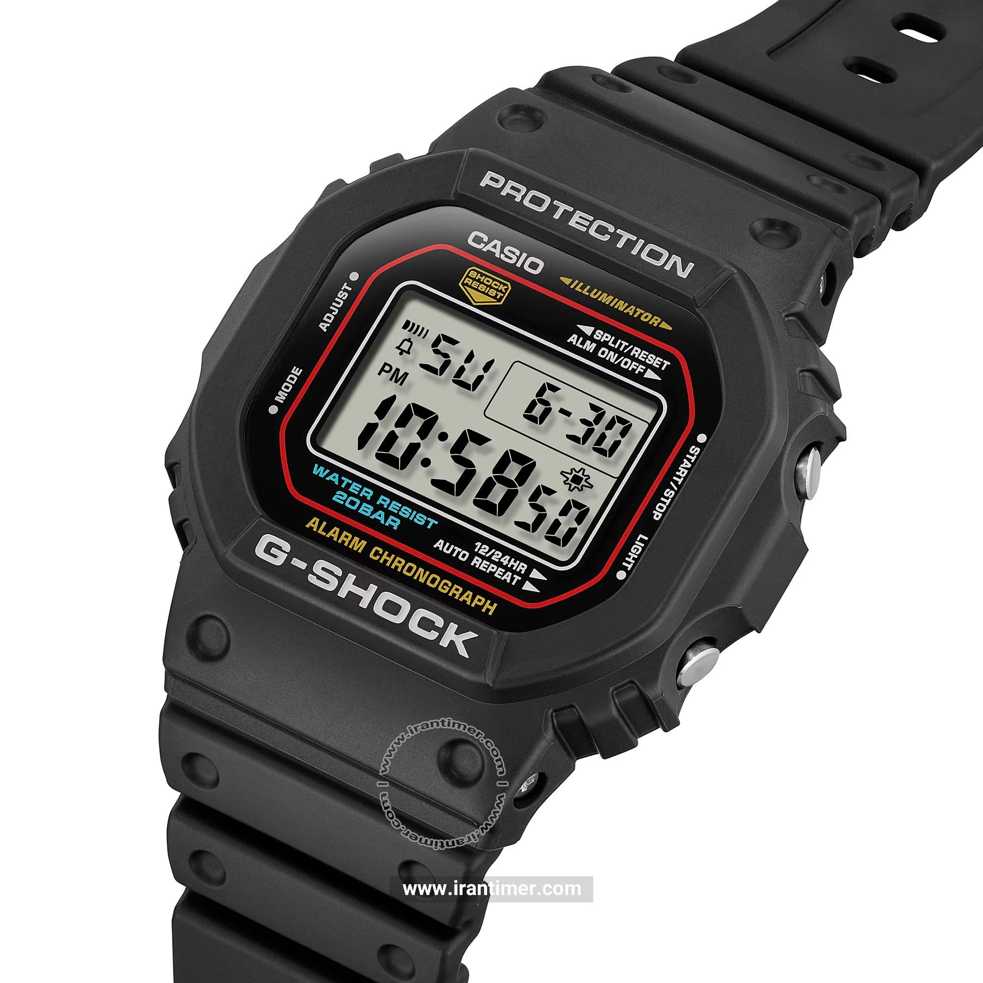 قیمت و خرید ساعت مچی مردانه کاسیو (CASIO) جی شاک مدل DW-5600RL-1DR اسپرت | اورجینال و اصلی