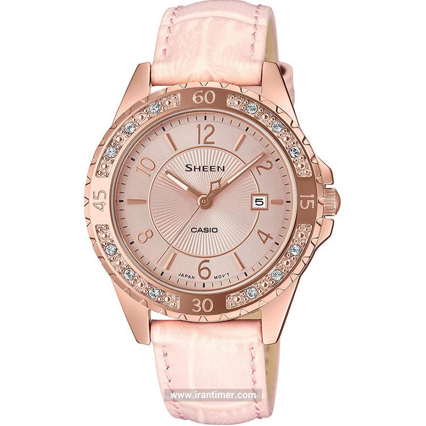 قیمت و خرید ساعت مچی زنانه کاسیو (CASIO) شین مدل SHE-4532PGL-4AUDF کلاسیک | اورجینال و اصلی