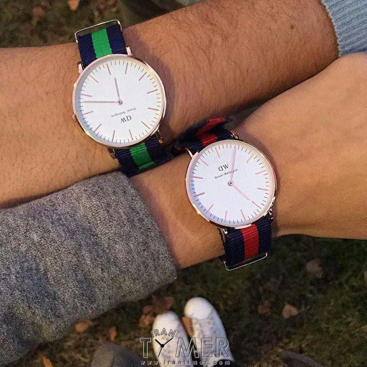 قیمت و خرید ساعت مچی مردانه زنانه دنیل ولینگتون(DANIEL WELLINGTON) مدل DW00100005 کلاسیک | اورجینال و اصلی