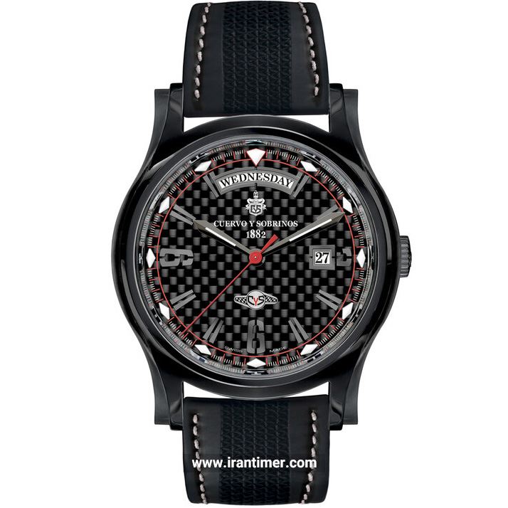 قیمت و خرید ساعت مچی مردانه کوئروی سابرینوس(Cuervo y Sobrinos) مدل 2811.3NRC اسپرت | اورجینال و اصلی