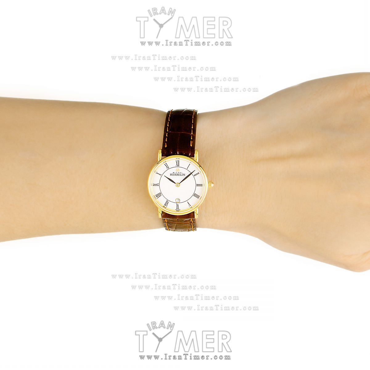 قیمت و خرید ساعت مچی زنانه مایکل هربلین(MICHEL HERBELIN) مدل 16845/P08GO کلاسیک | اورجینال و اصلی