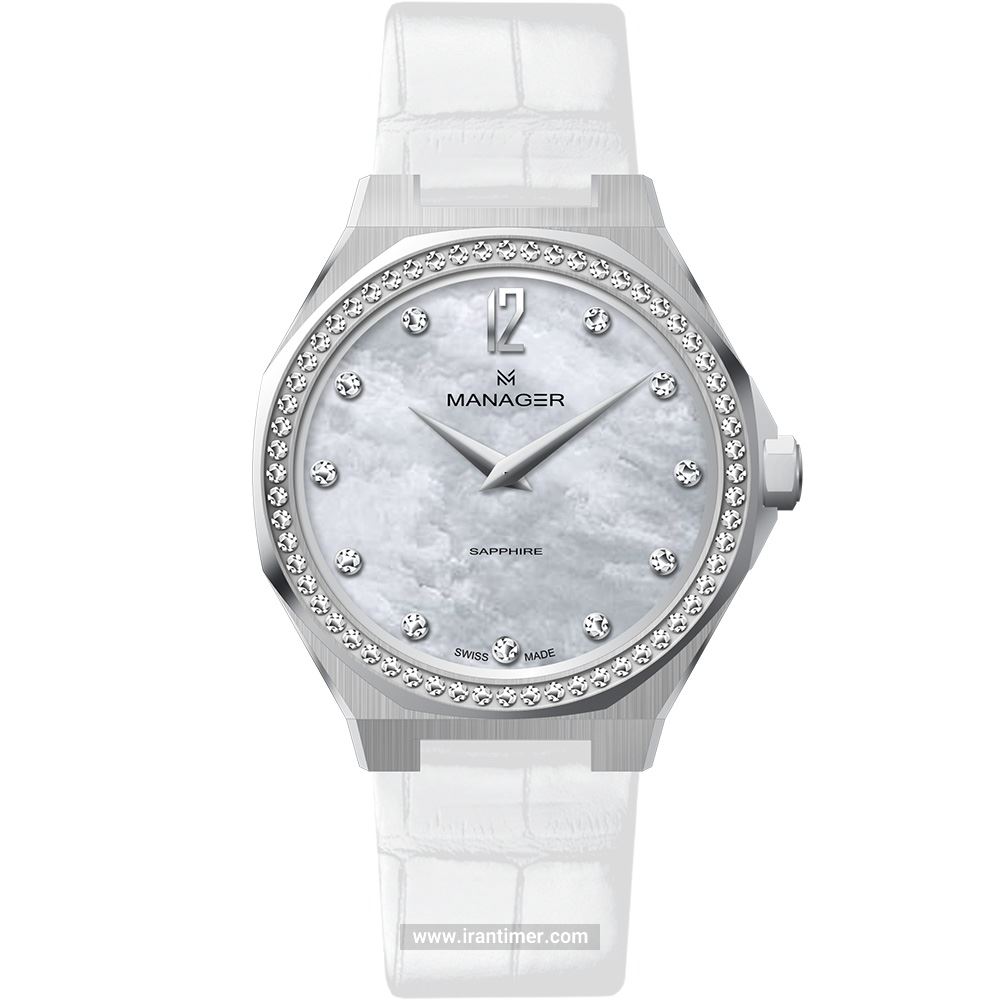 قیمت و خرید ساعت مچی زنانه منیجر(MANAGER) مدل MAN-RW-21-SL فشن | اورجینال و اصلی