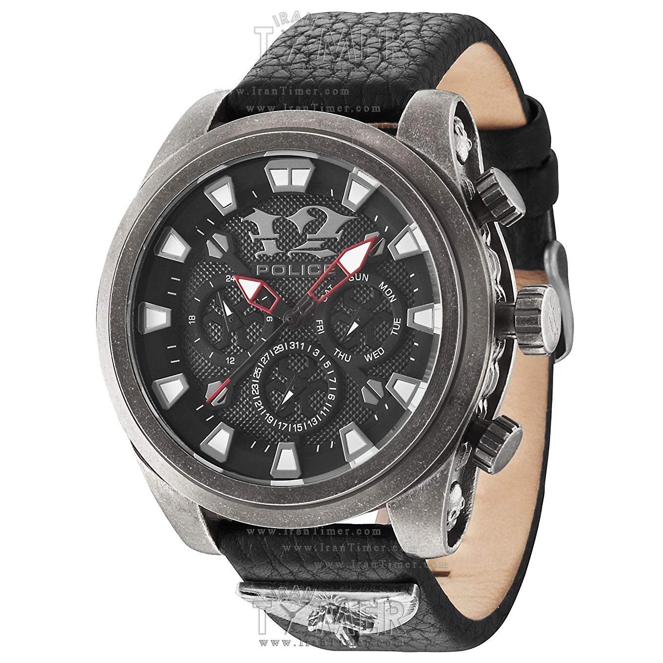 قیمت و خرید ساعت مچی مردانه پلیس(POLICE) مدل P14473JSQS-02 اسپرت | اورجینال و اصلی