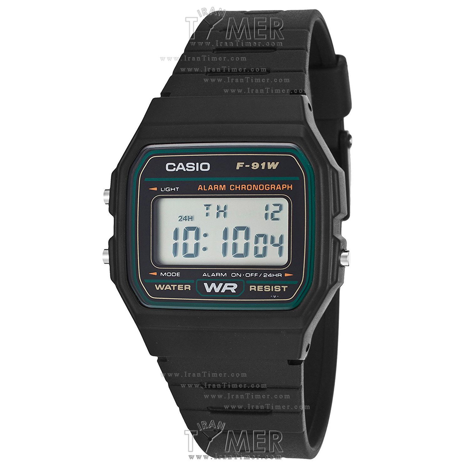قیمت و خرید ساعت مچی مردانه کاسیو (CASIO) جنرال مدل F-91W-3DG اسپرت | اورجینال و اصلی