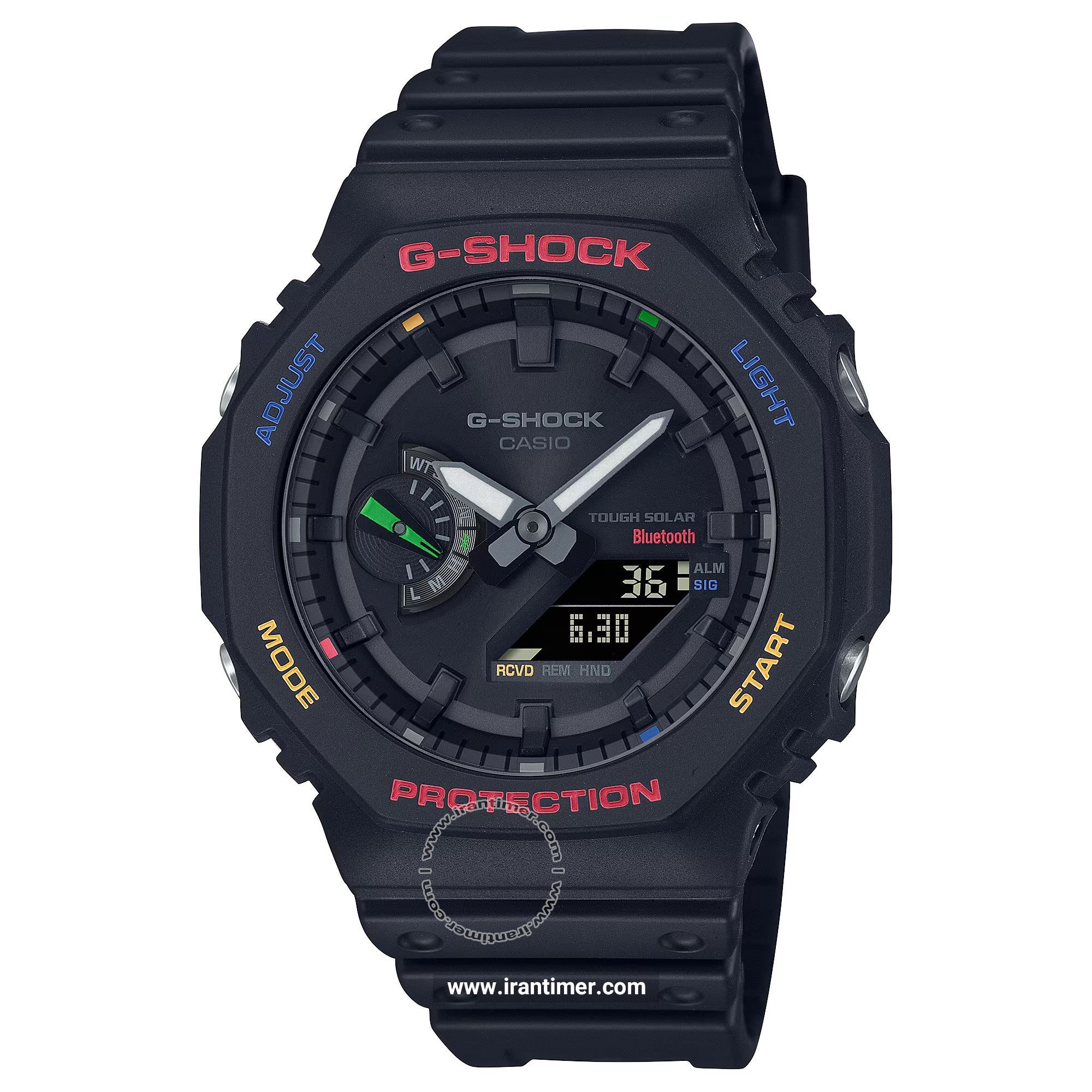 قیمت و خرید ساعت مچی مردانه کاسیو (CASIO) جی شاک مدل GA-B2100FC-1ADR اسپرت | اورجینال و اصلی